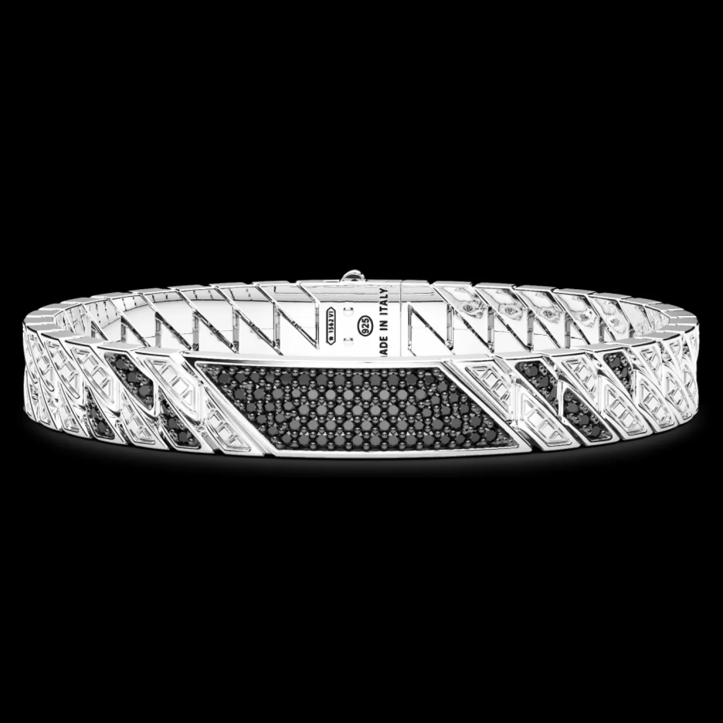 Zancan Gioielli Bracciale Zancan In Argento Con Pietre E Targa Centrale.> Bracciali