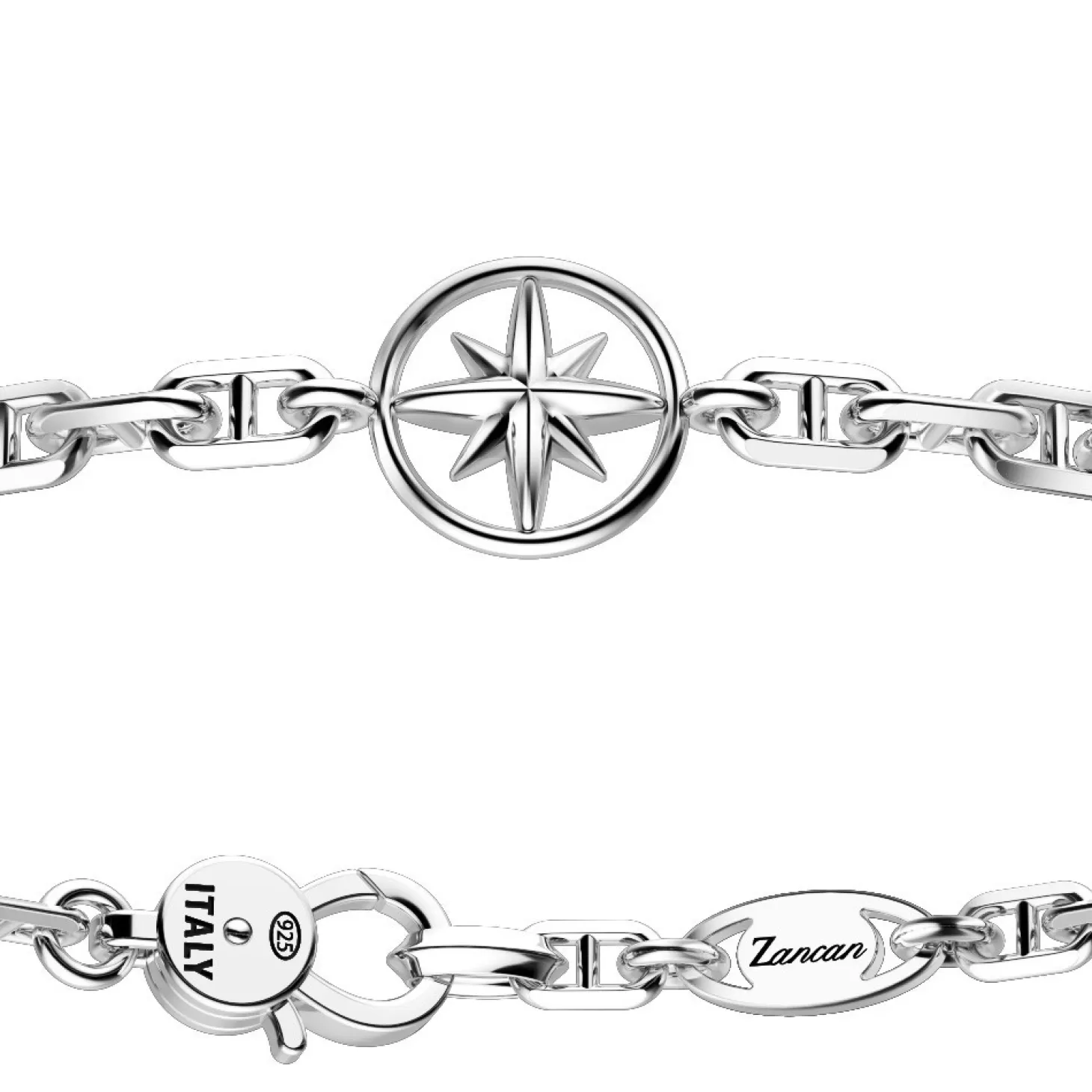 Zancan Gioielli Bracciale Zancan In Argento Con Rose Dei Venti.> Bracciali