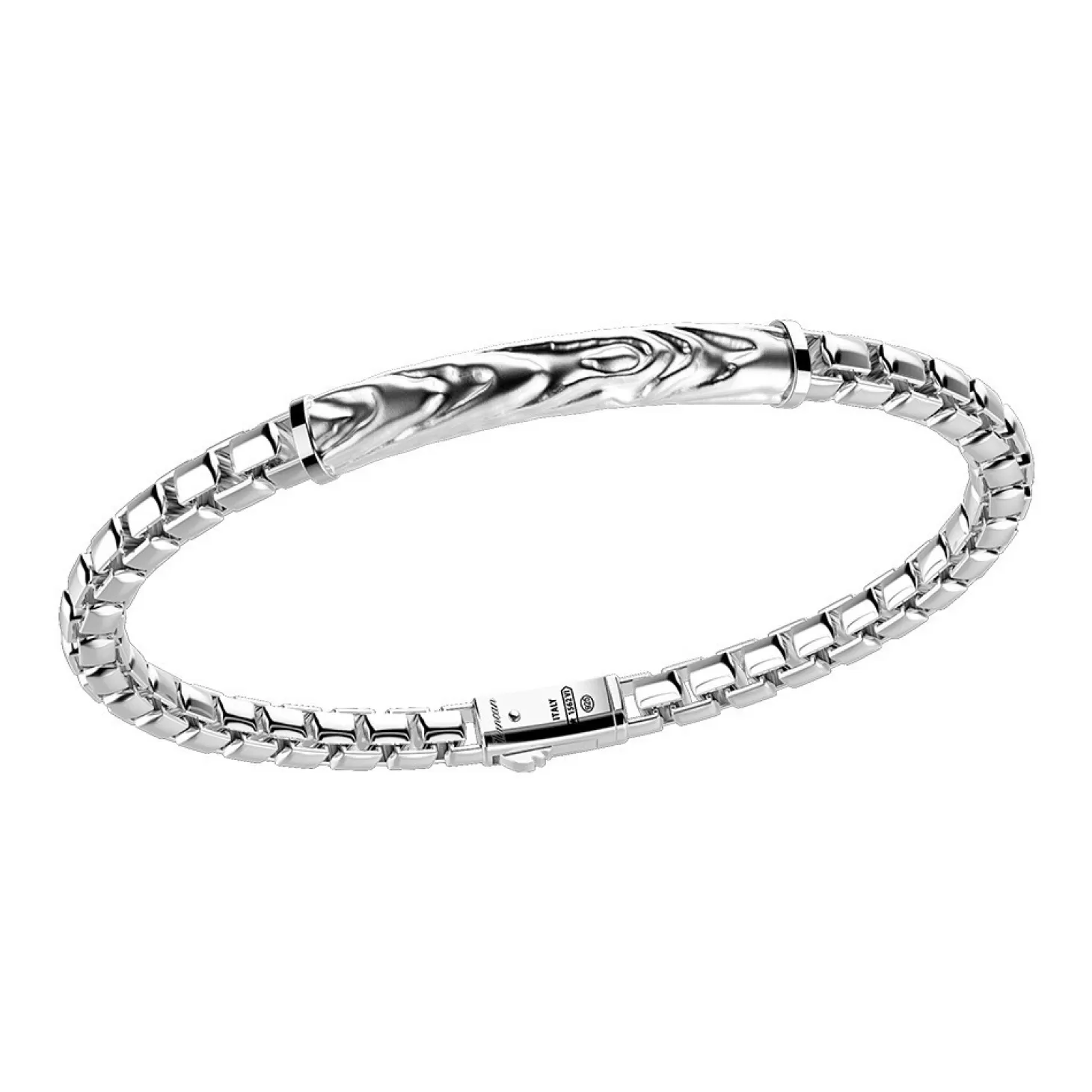 Zancan Gioielli Bracciale Zancan In Argento Con Targa.> Bracciali
