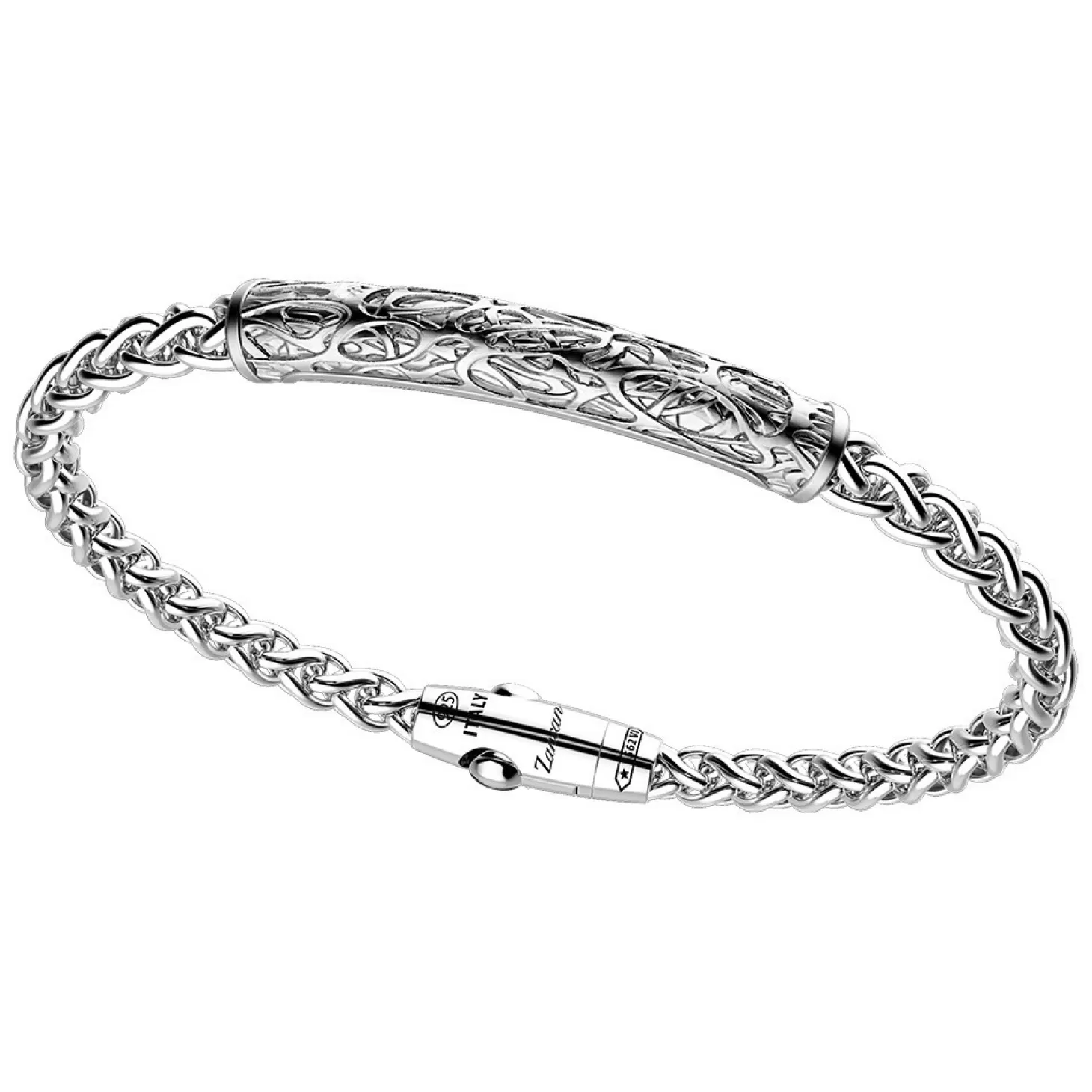 Zancan Gioielli Bracciale Zancan In Argento Con Targa.> Bracciali