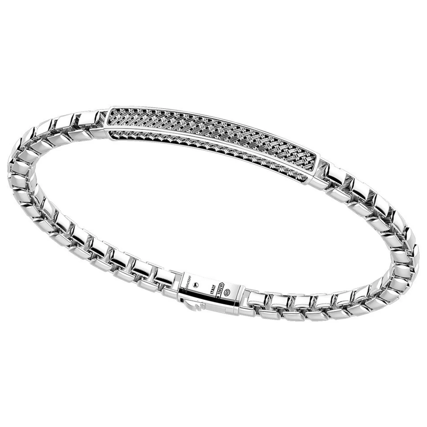 Zancan Gioielli Bracciale Zancan In Argento Con Targa.> Bracciali