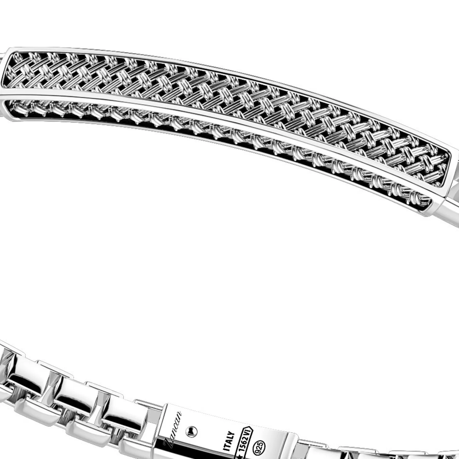 Zancan Gioielli Bracciale Zancan In Argento Con Targa.> Bracciali
