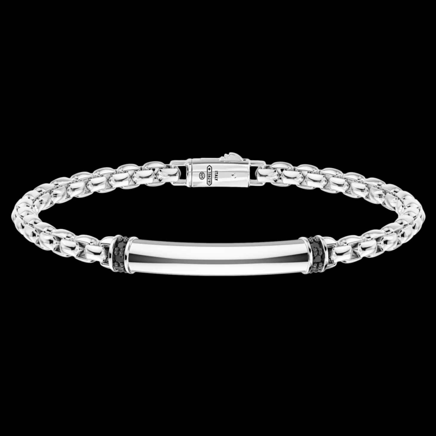 Zancan Gioielli Bracciale Zancan In Argento Con Targa Centrale.> Bracciali