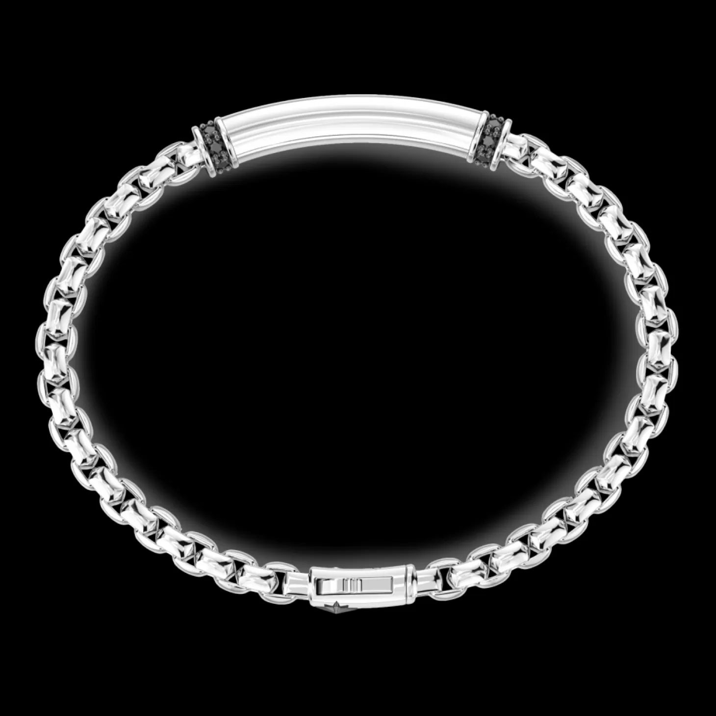 Zancan Gioielli Bracciale Zancan In Argento Con Targa Centrale.> Bracciali