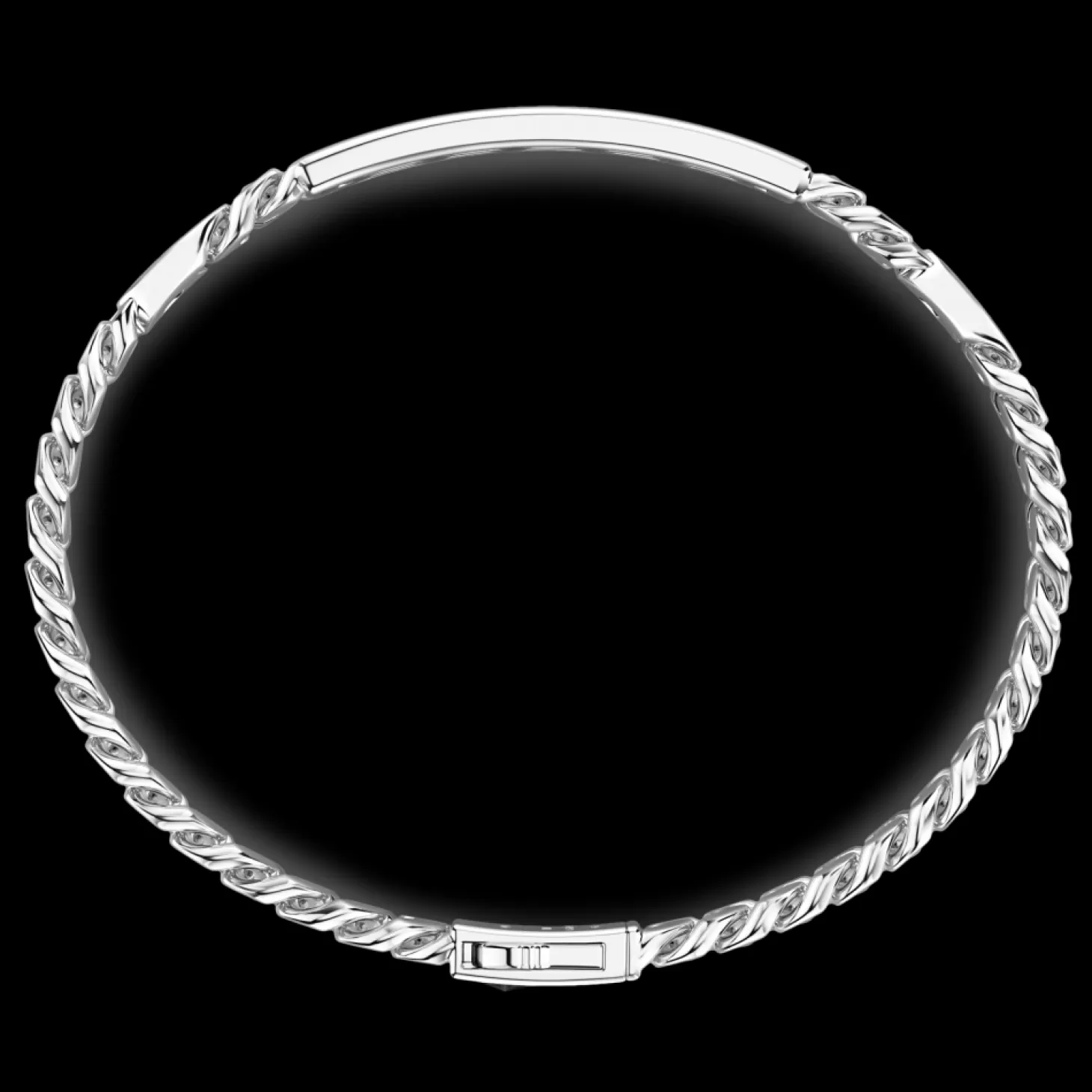 Zancan Gioielli Bracciale Zancan In Argento Con Targa Centrale.> Bracciali