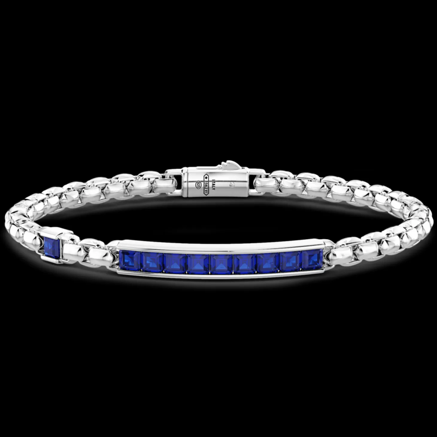 Zancan Gioielli Bracciale Zancan In Argento Con Targa Centrale E Pietre Naturali.> Bracciali