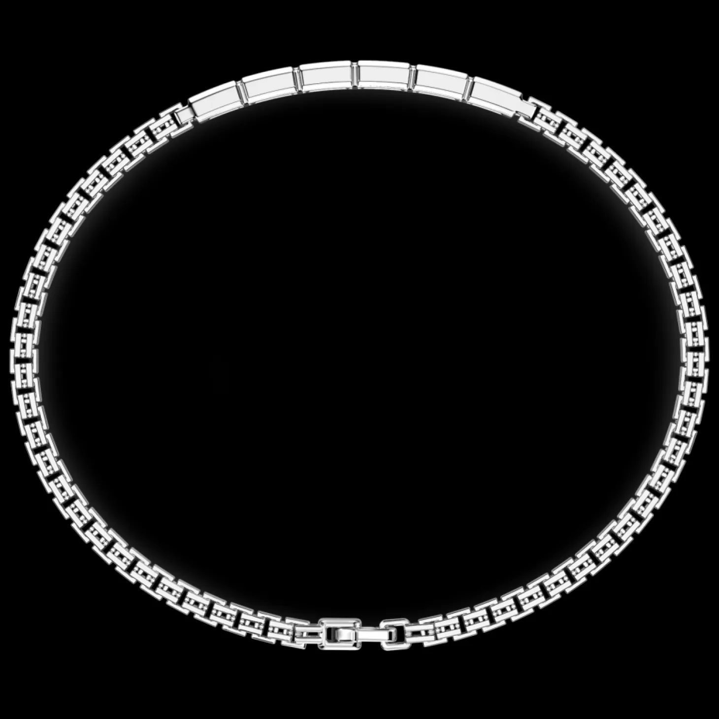 Zancan Gioielli Bracciale Zancan In Argento Con Targa E Pietre Bianche.> Bracciali
