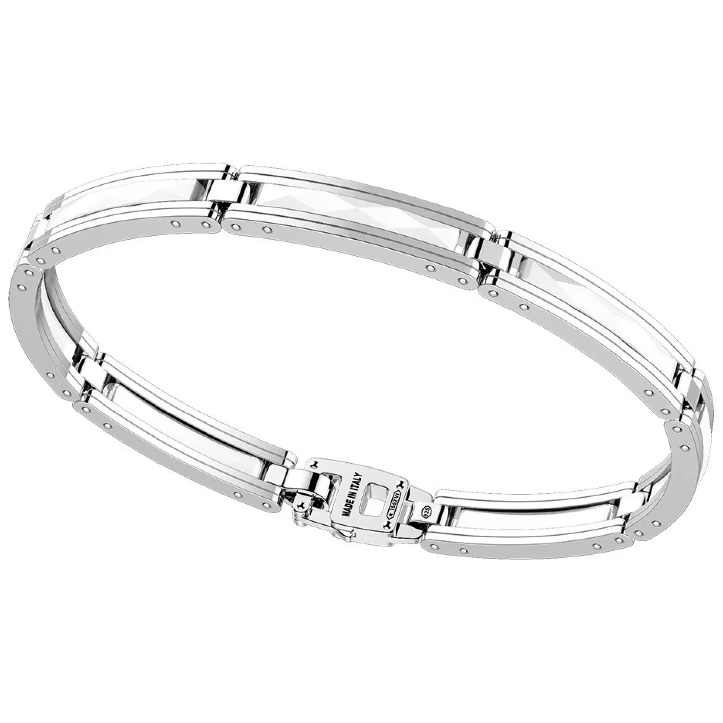 Zancan Gioielli Bracciale Zancan In Argento E Ceramica.> Bracciali