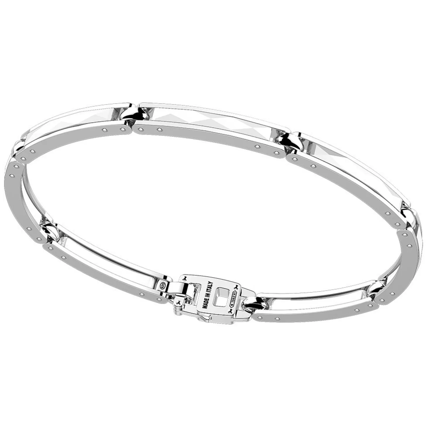 Zancan Gioielli Bracciale Zancan In Argento E Ceramica.> Bracciali