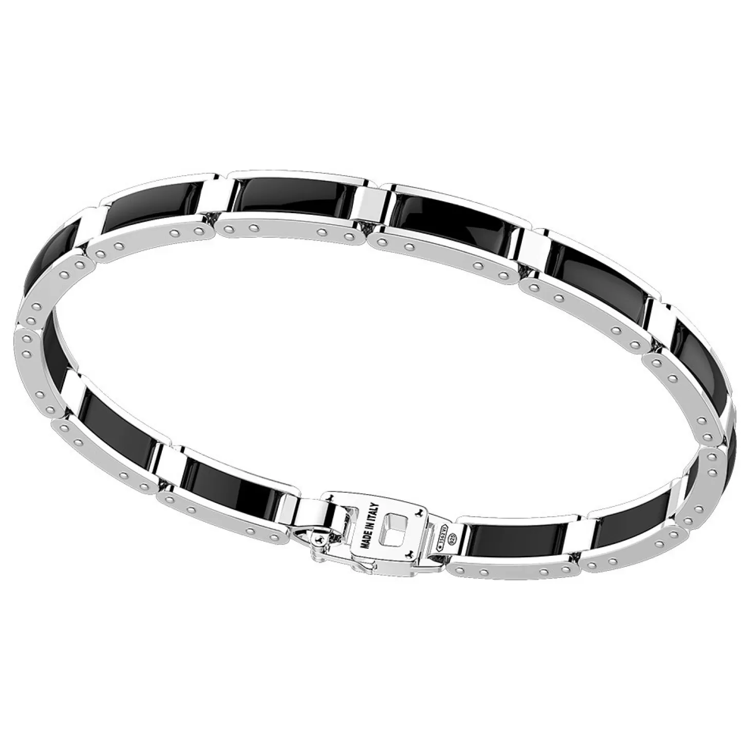 Zancan Gioielli Bracciale Zancan In Argento E Ceramica.> Bracciali