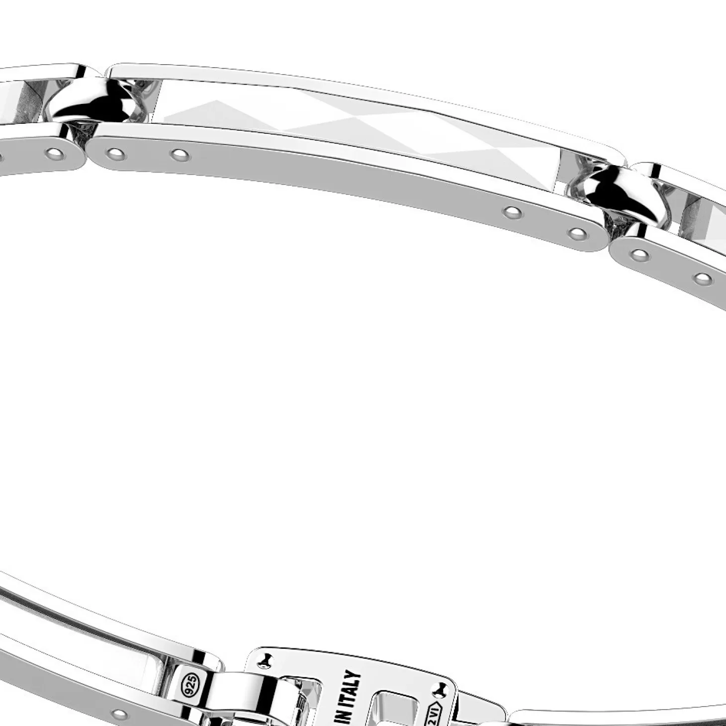 Zancan Gioielli Bracciale Zancan In Argento E Ceramica.> Bracciali