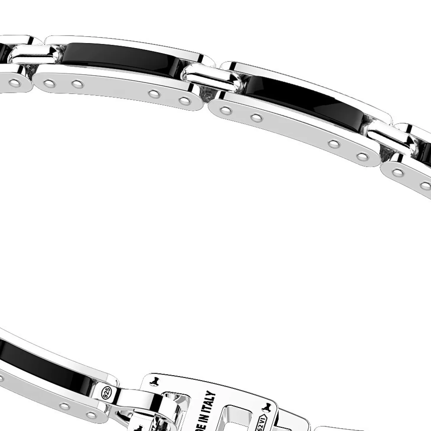 Zancan Gioielli Bracciale Zancan In Argento E Ceramica.> Bracciali