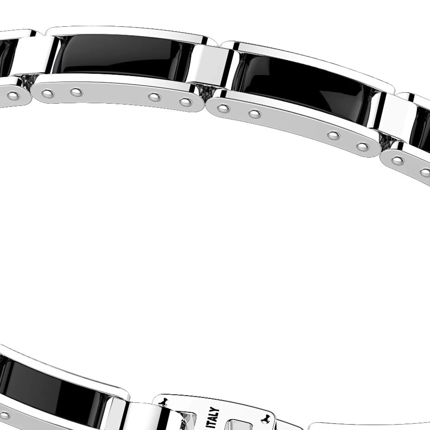 Zancan Gioielli Bracciale Zancan In Argento E Ceramica.> Bracciali