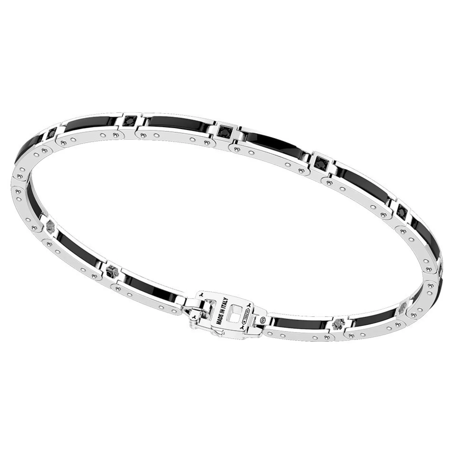 Zancan Gioielli Bracciale Zancan In Argento E Ceramica Con Pietre.> Bracciali