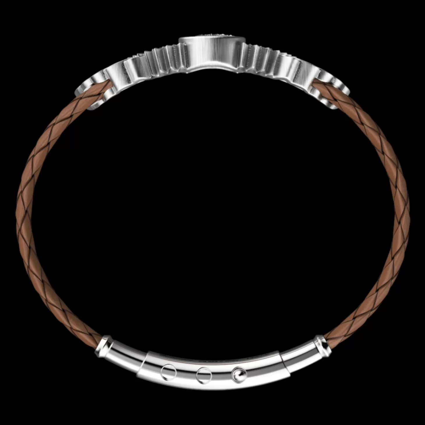 Zancan Gioielli Bracciale Zancan In Argento E Pelle Con Aquila.> Bracciali