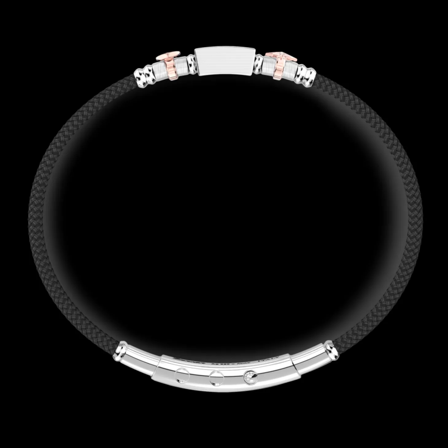 Zancan Gioielli Bracciale Zancan In Kevlar Con Bandiere Nautiche.> Bracciali