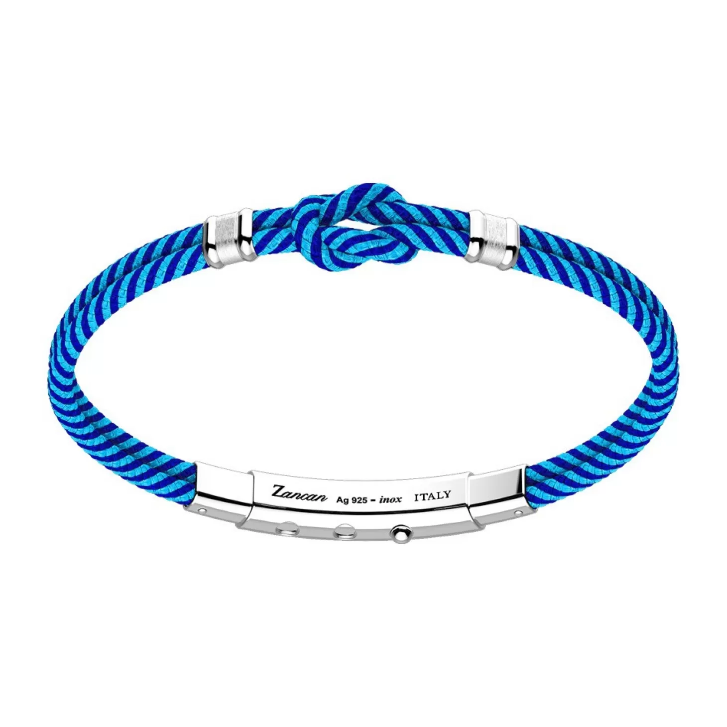Zancan Gioielli Bracciale Zancan In Kevlar Con Nodo Nautico.> Bracciali