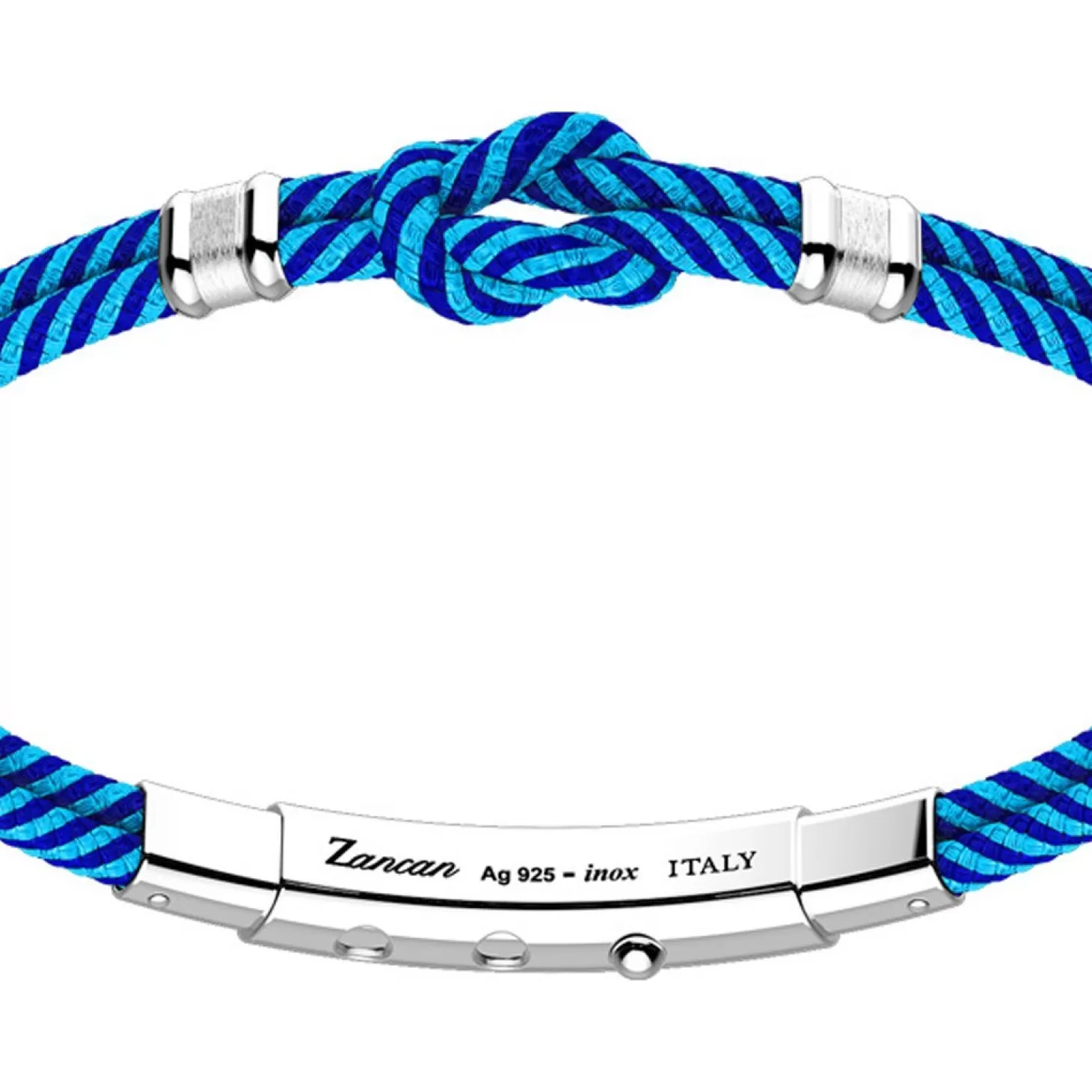 Zancan Gioielli Bracciale Zancan In Kevlar Con Nodo Nautico.> Bracciali