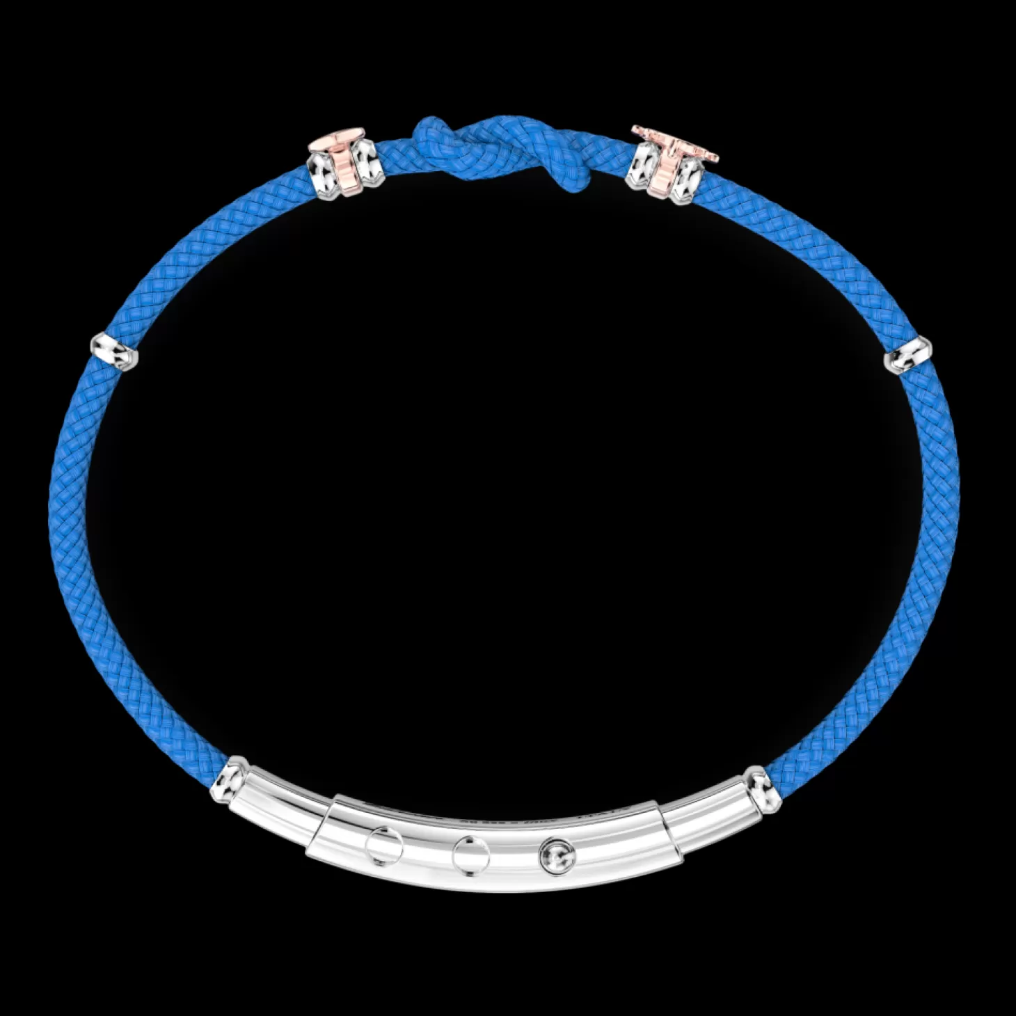 Zancan Gioielli Bracciale Zancan In Kevlar Con Nodo Nautico.> Bracciali