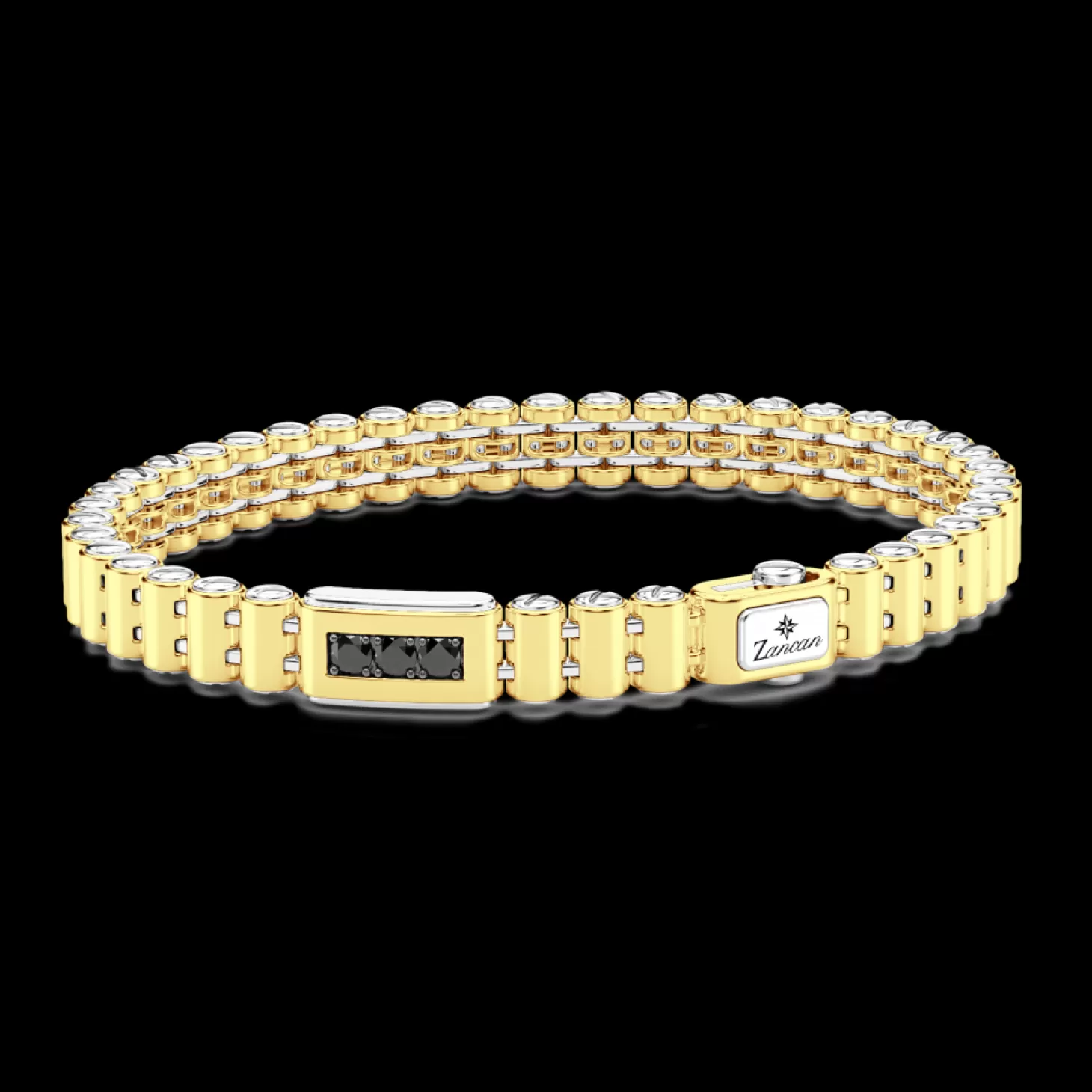 Zancan Gioielli Bracciale Zancan In Oro 18Kt Con Diamanti.> Bracciali