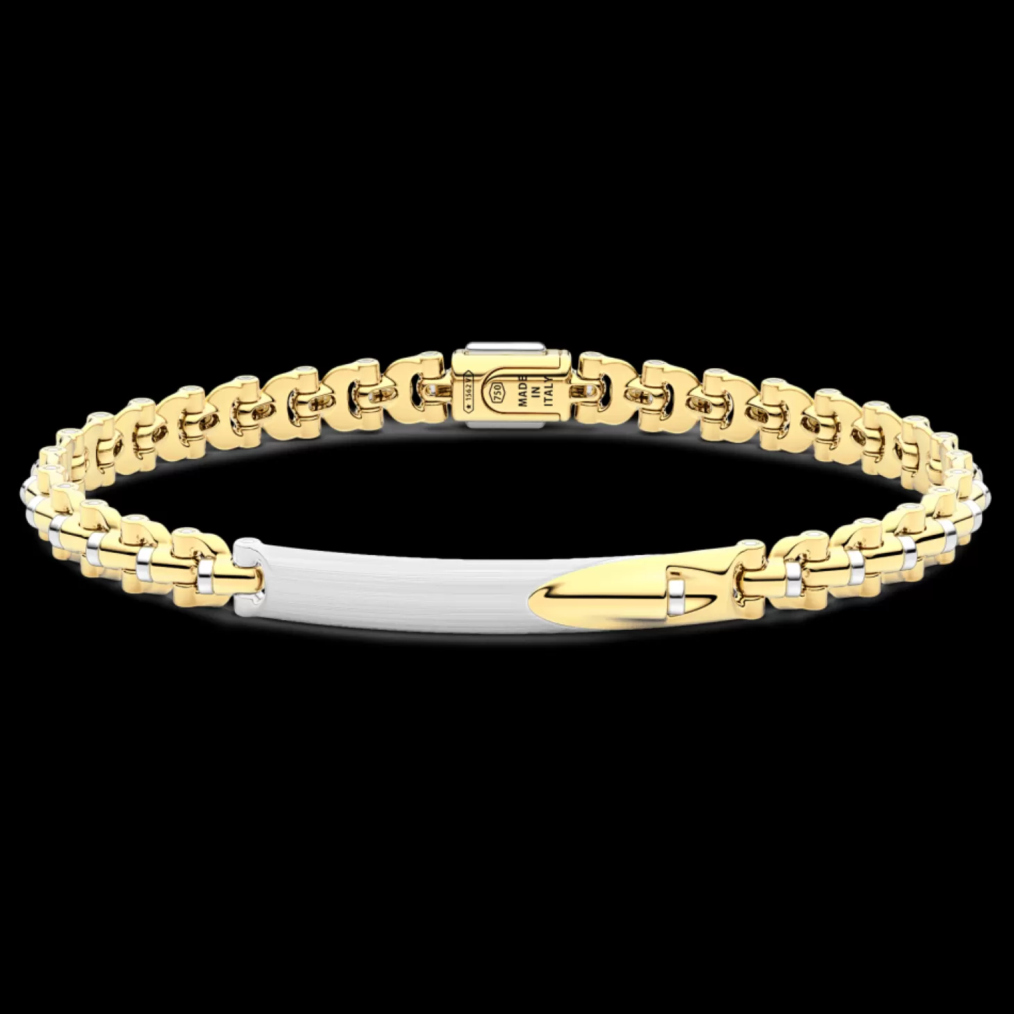 Zancan Gioielli Bracciale Zancan In Oro 18Kt Con Targa Centrale> Bracciali