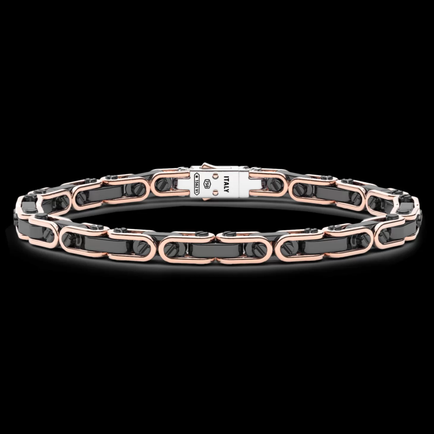 Zancan Gioielli Bracciale Zancan In Oro 18Kt E Ceramica.> Bracciali