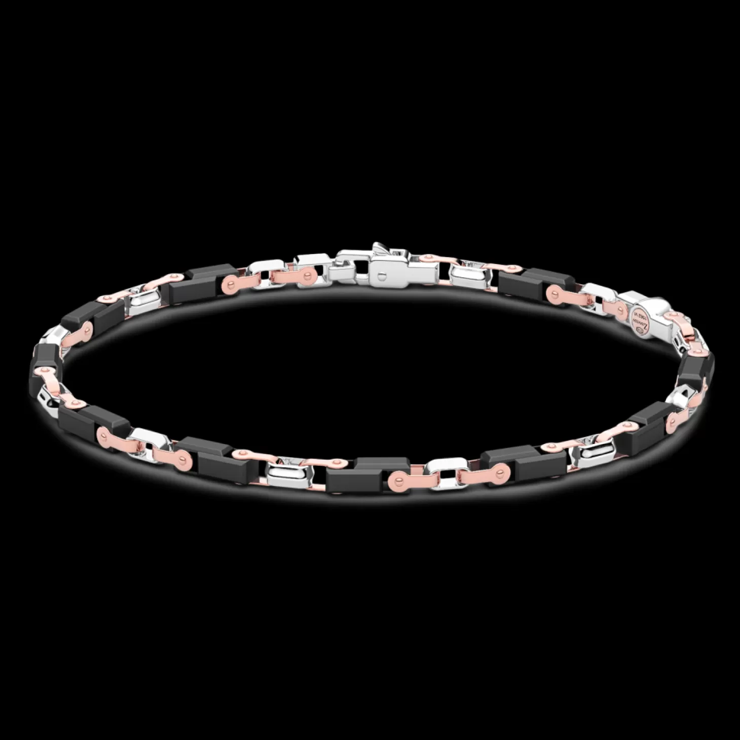 Zancan Gioielli Bracciale Zancan In Oro 18Kt E Ceramica Nera.> Bracciali