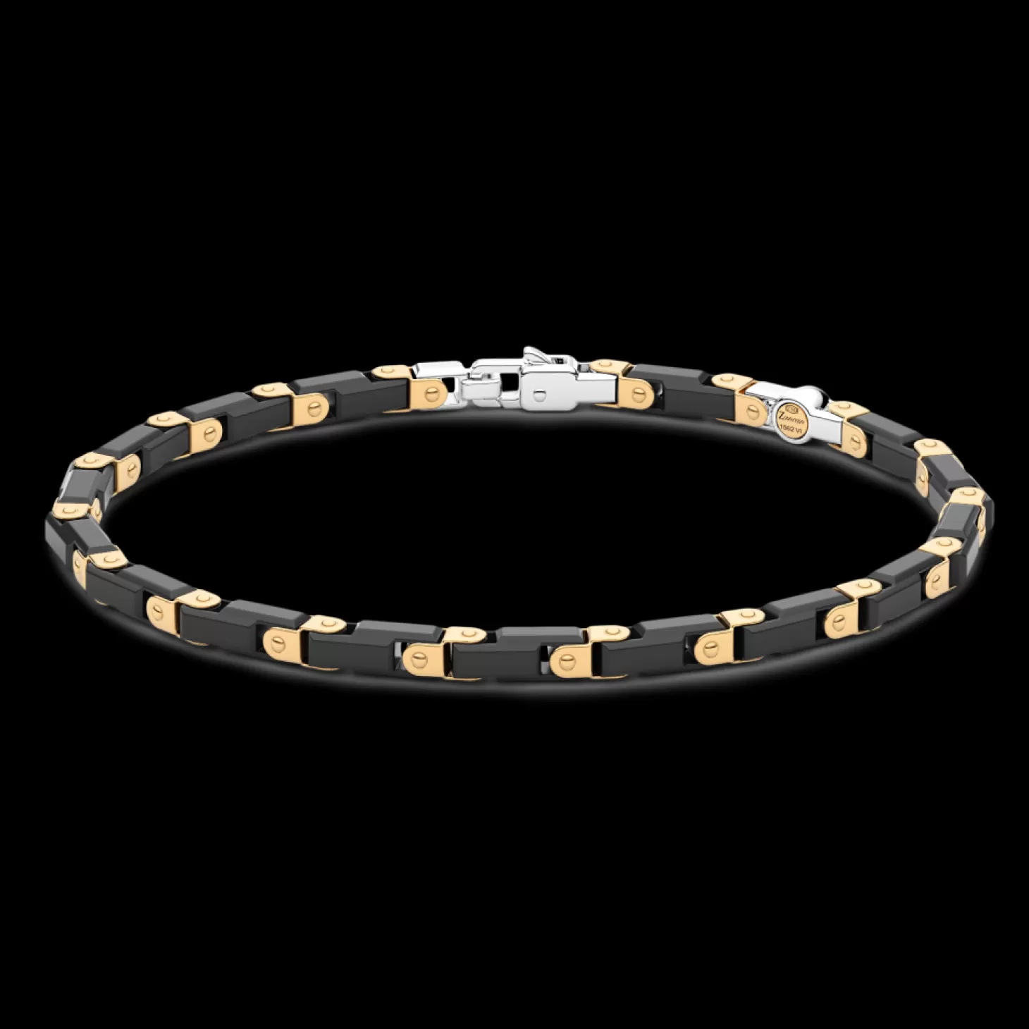 Zancan Gioielli Bracciale Zancan In Oro 18Kt E Ceramica Nera.> Bracciali