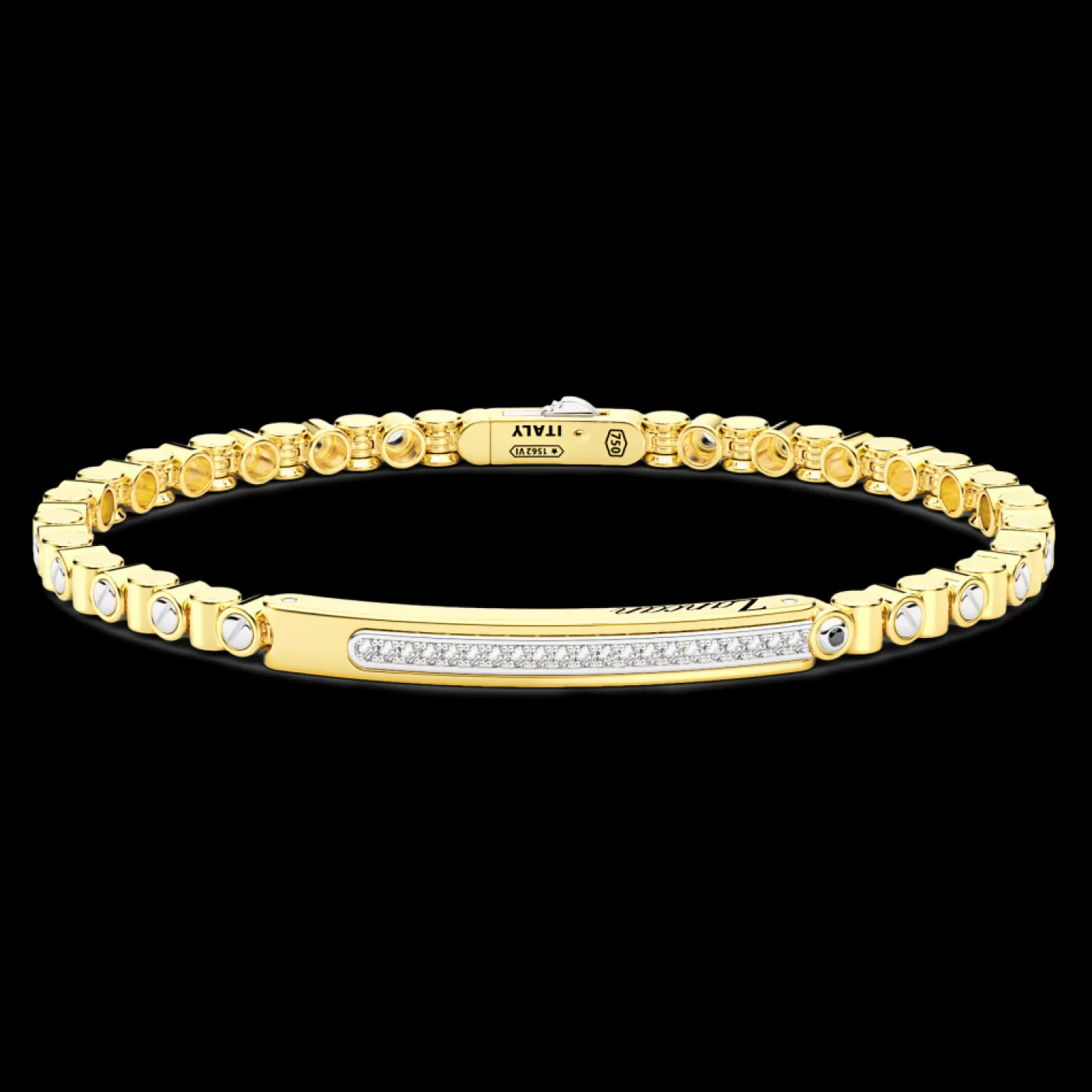 Zancan Gioielli Bracciale Zancan In Oro 18Kt E Diamanti.> Bracciali