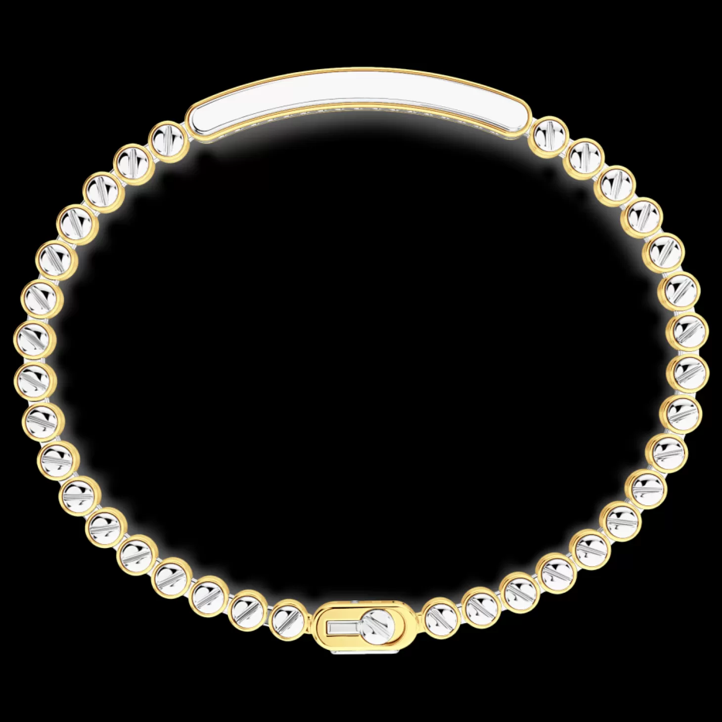 Zancan Gioielli Bracciale Zancan In Oro 18Kt E Diamanti Neri.> Bracciali