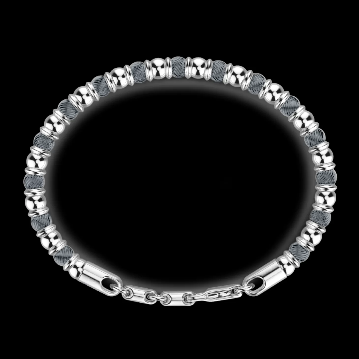 Zancan Gioielli Bracciale Zancan Morbido In Argento A Sfere.> Bracciali