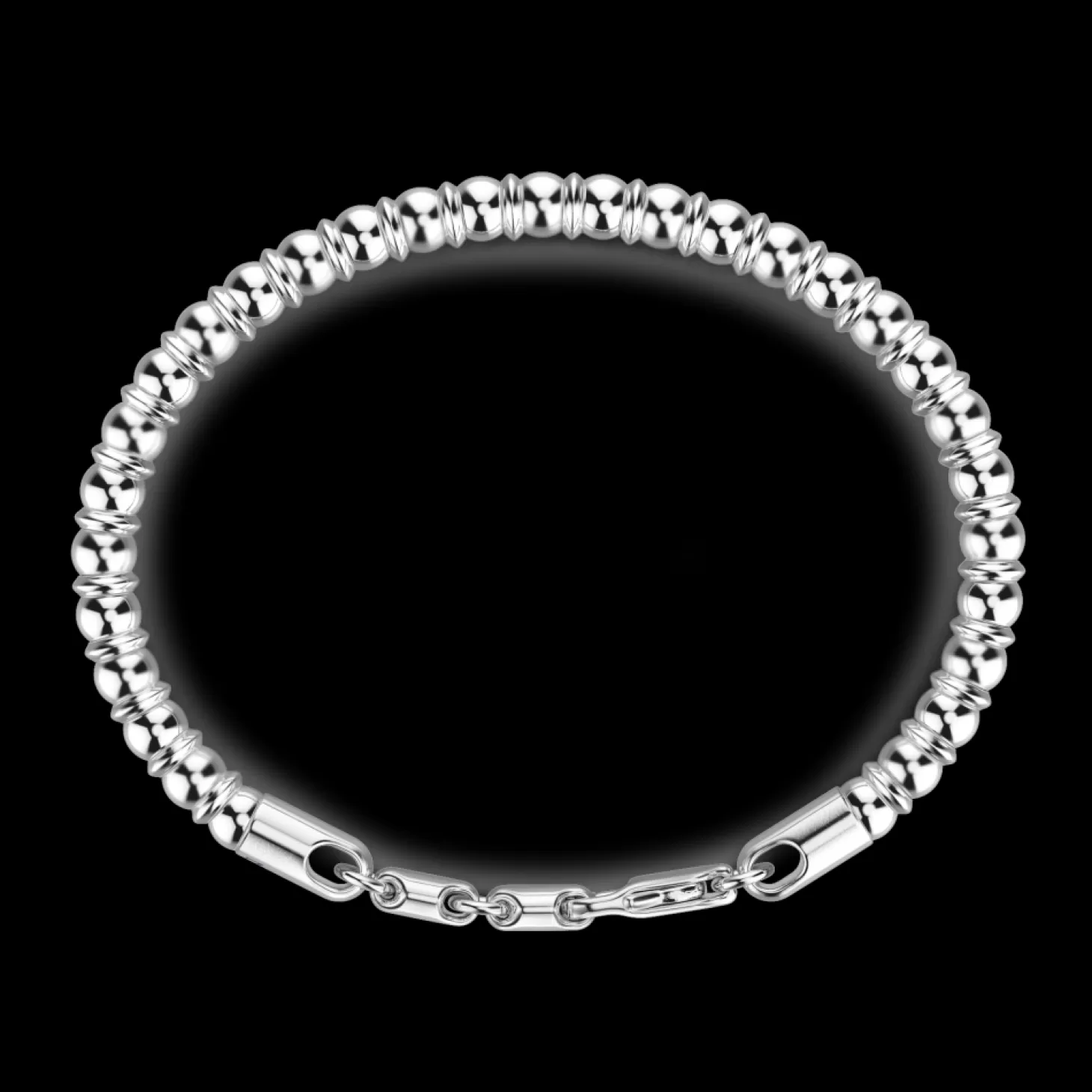 Zancan Gioielli Bracciale Zancan Morbido In Argento A Sfere.> Bracciali