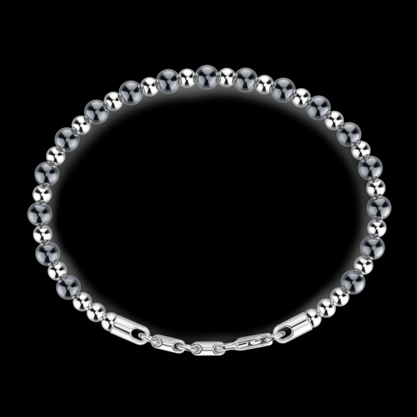Zancan Gioielli Bracciale Zancan Morbido In Argento A Sfere.> Bracciali
