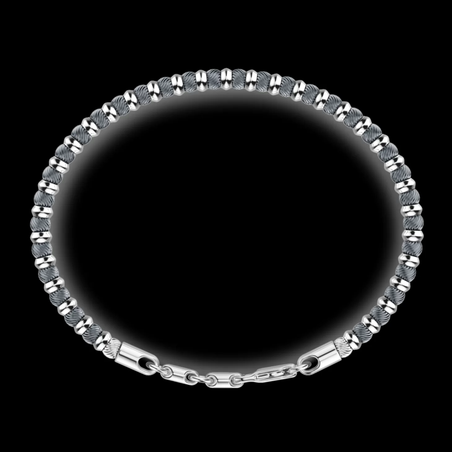 Zancan Gioielli Bracciale Zancan Morbido In Argento A Sfere.> Bracciali