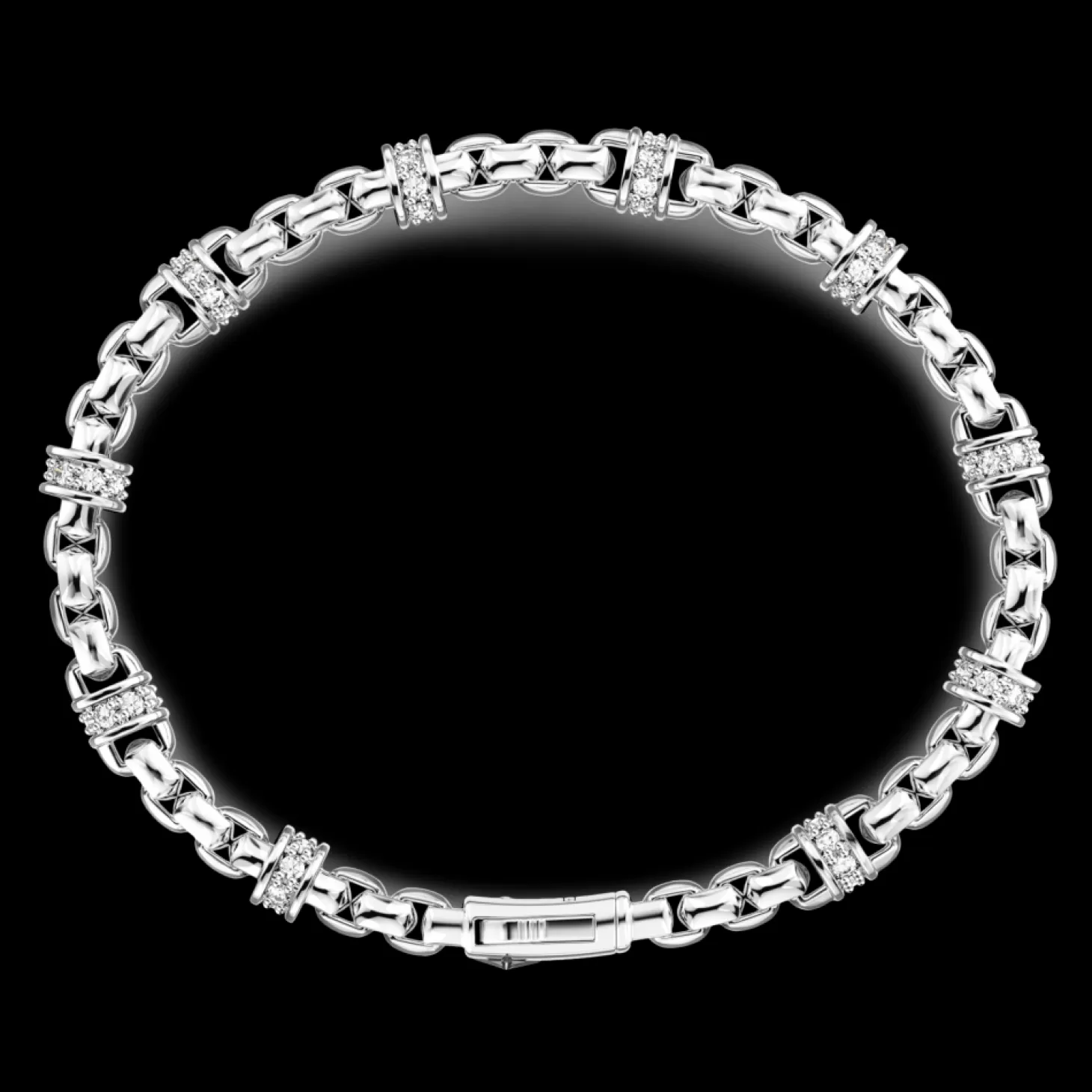 Zancan Gioielli Bracciale Zancan Solo Maglia Con Pietre Naturali.> Bracciali