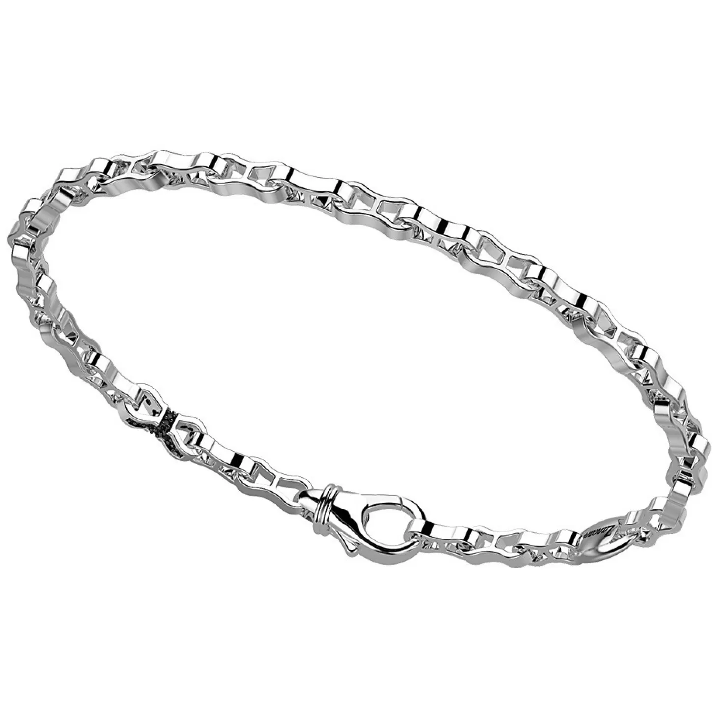 Zancan Gioielli Bracciale Zancan Solo Maglia In Argento.> Bracciali