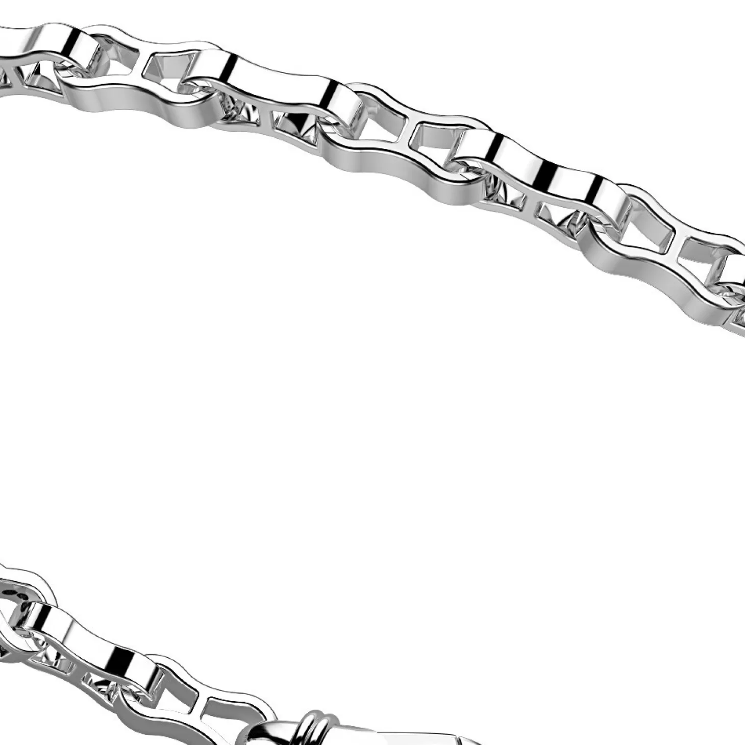 Zancan Gioielli Bracciale Zancan Solo Maglia In Argento.> Bracciali