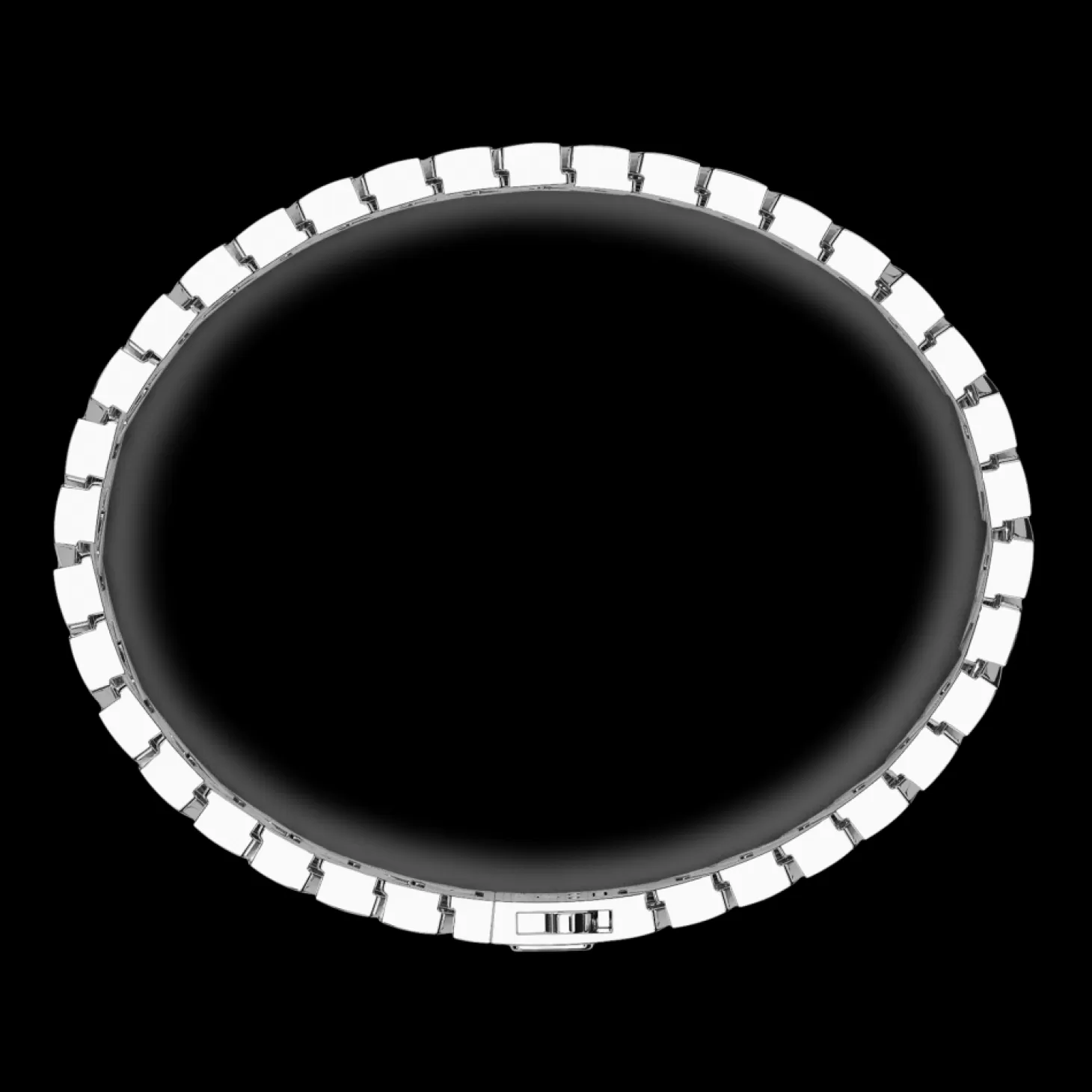 Zancan Gioielli Bracciale Zancan Solo Maglia In Argento Con Pietre.> Bracciali