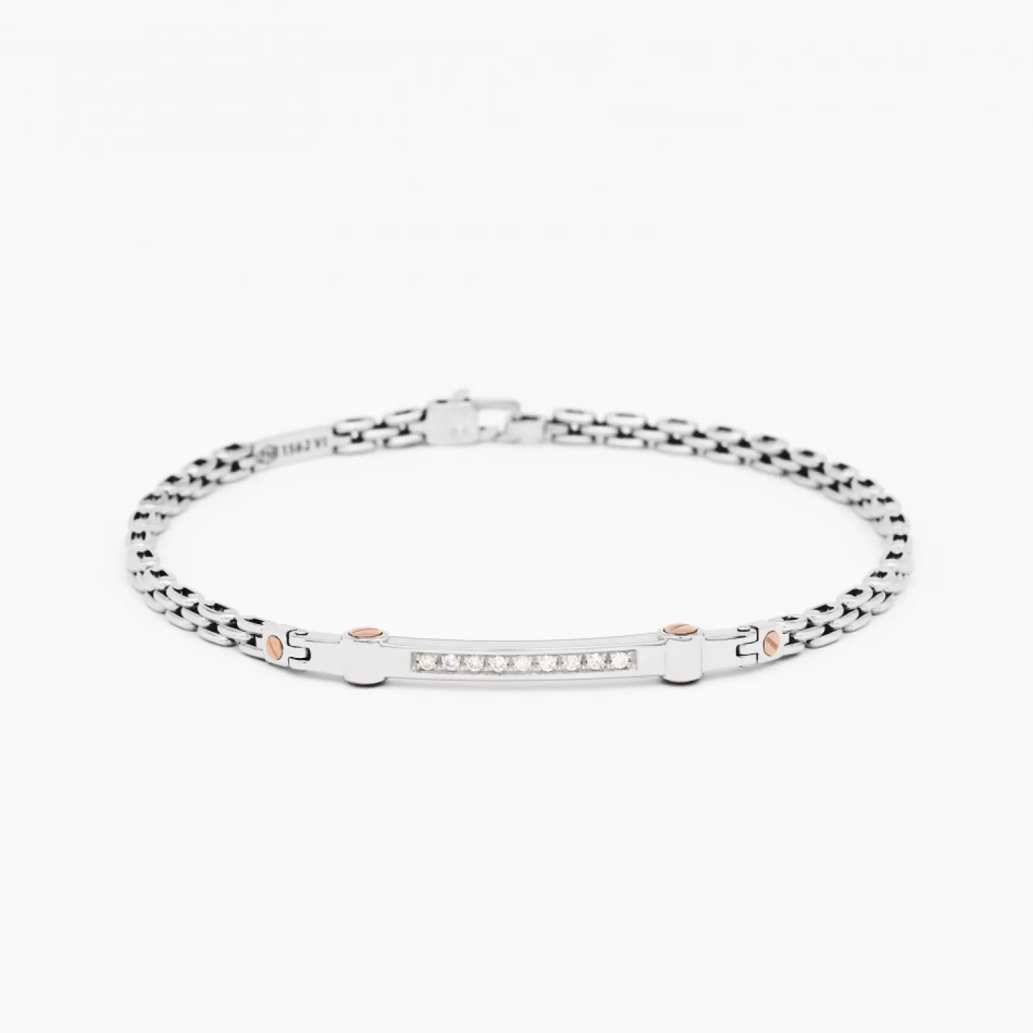 Zancan Gioielli Braccialezancan In Oro Bianco Con Diamanti.> Bracciali