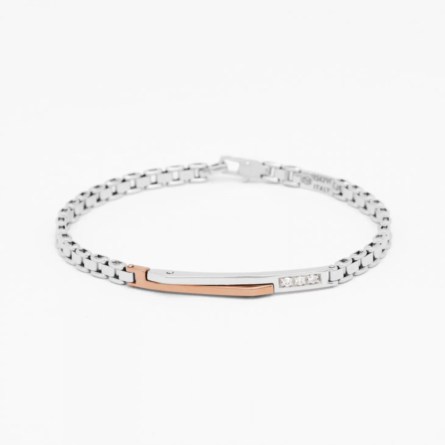 Zancan Gioielli Braccialezancan In Oro Bianco Con Diamanti.> Bracciali