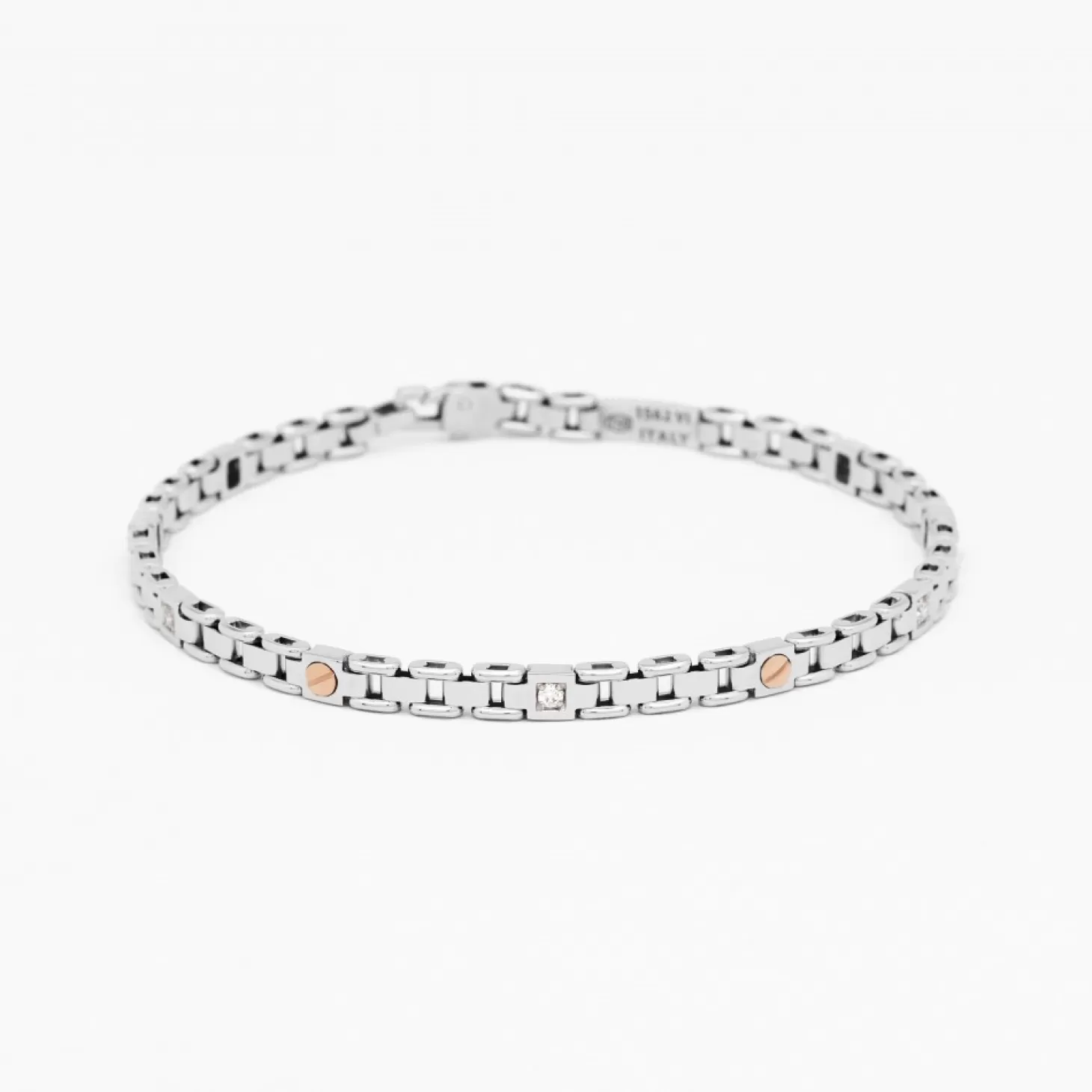 Zancan Gioielli Braccialezancan In Oro Bianco Con Diamanti.> Bracciali
