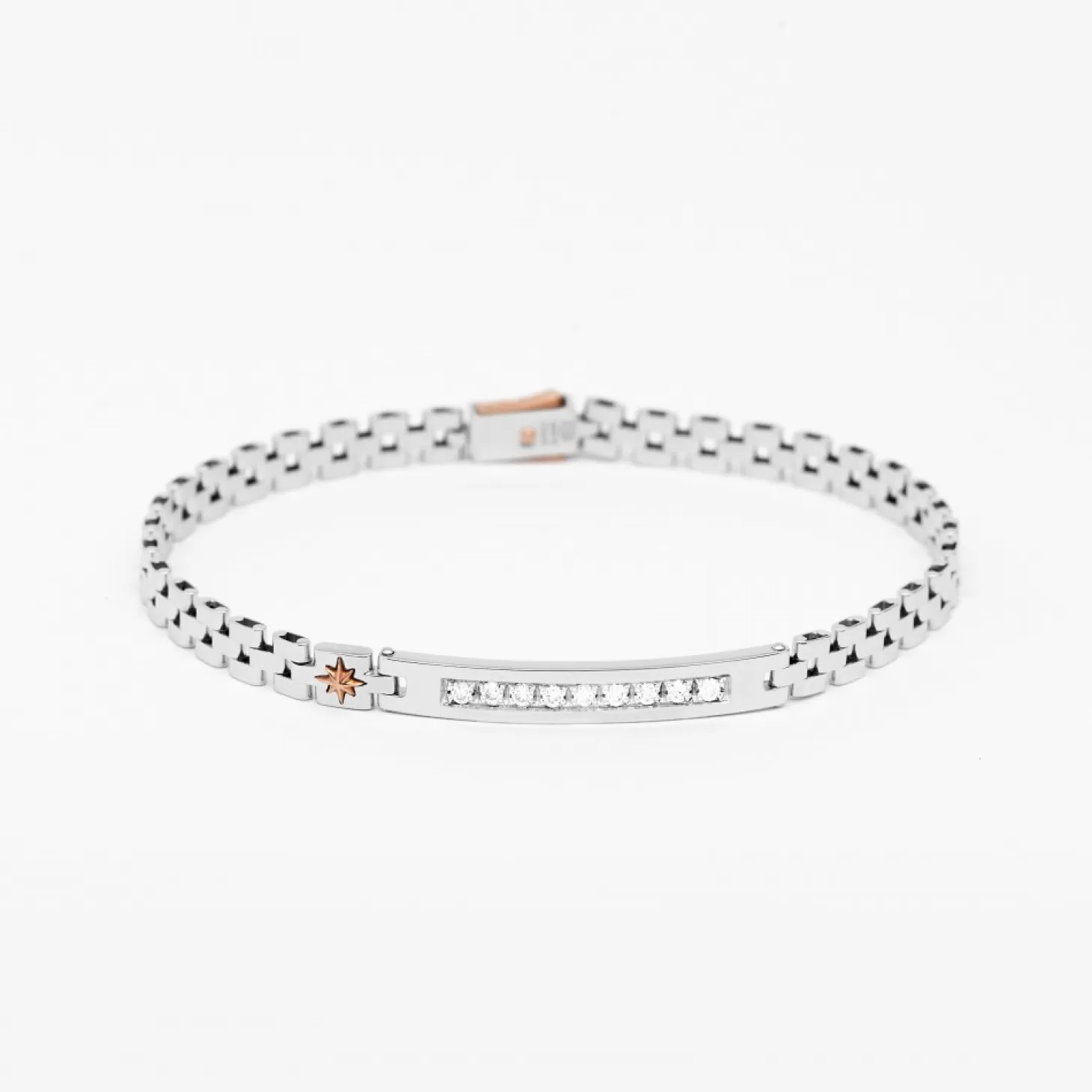 Zancan Gioielli Braccialezancan In Oro Bianco Con Diamanti.> Bracciali