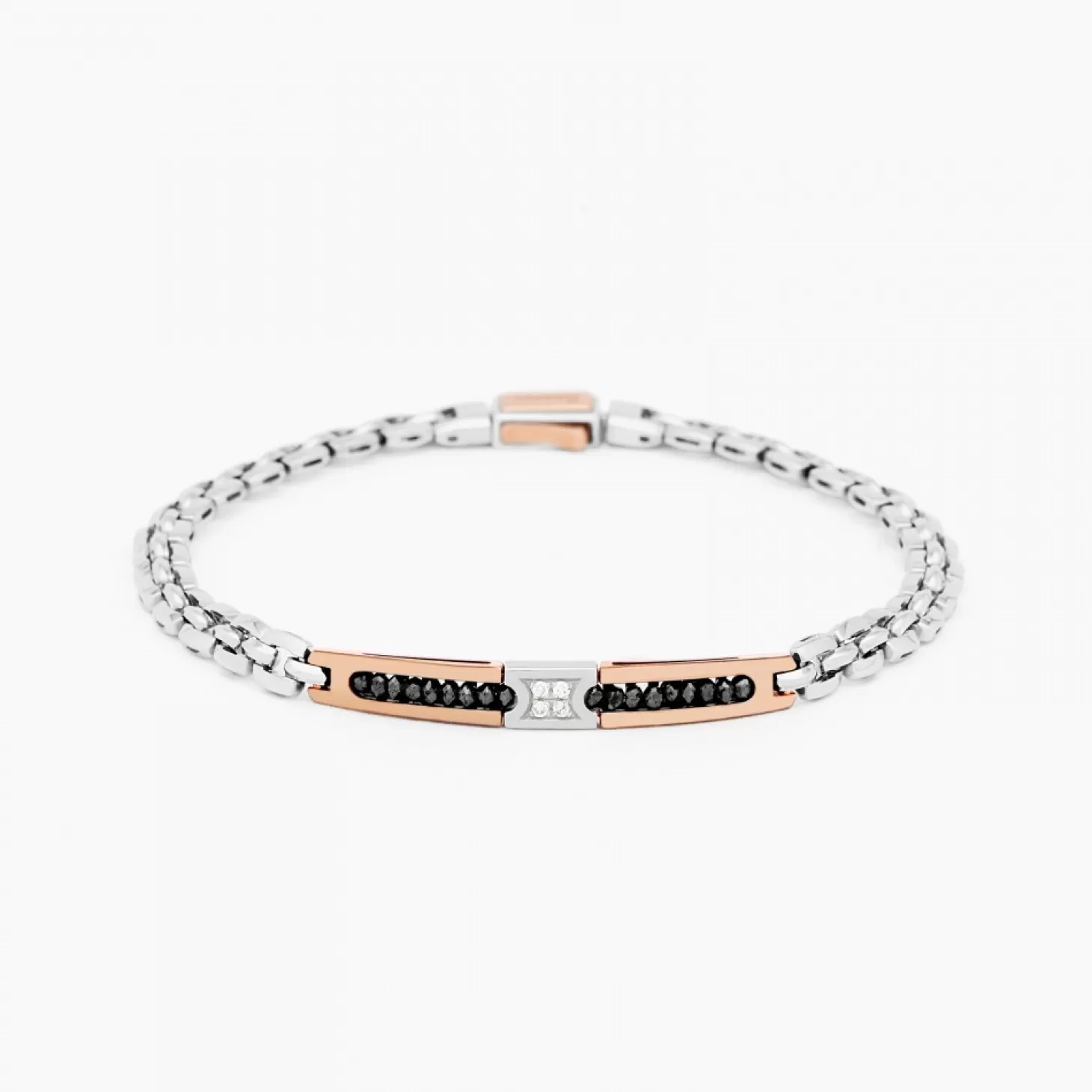 Zancan Gioielli Braccialezancan In Oro Bianco Con Diamanti.> Bracciali