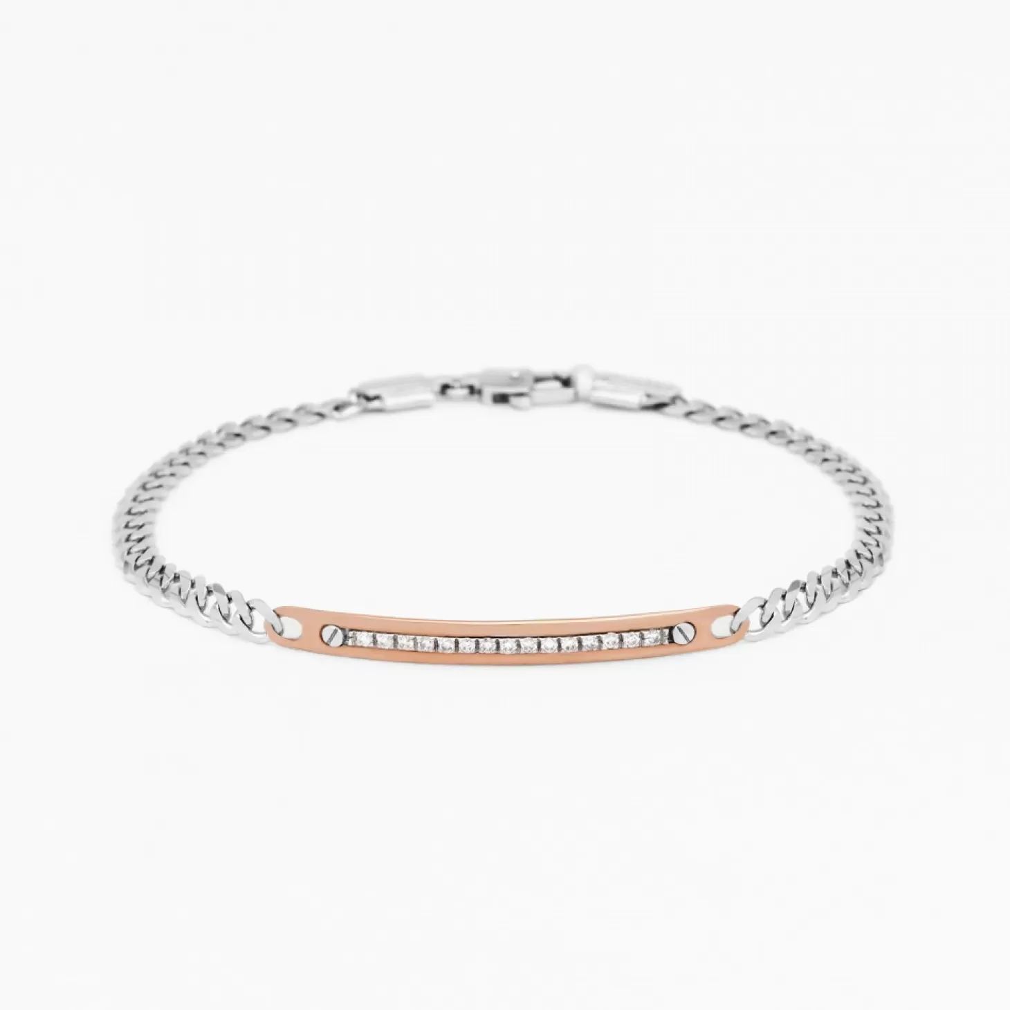 Zancan Gioielli Braccialezancan In Oro Bianco Con Diamanti.> Bracciali