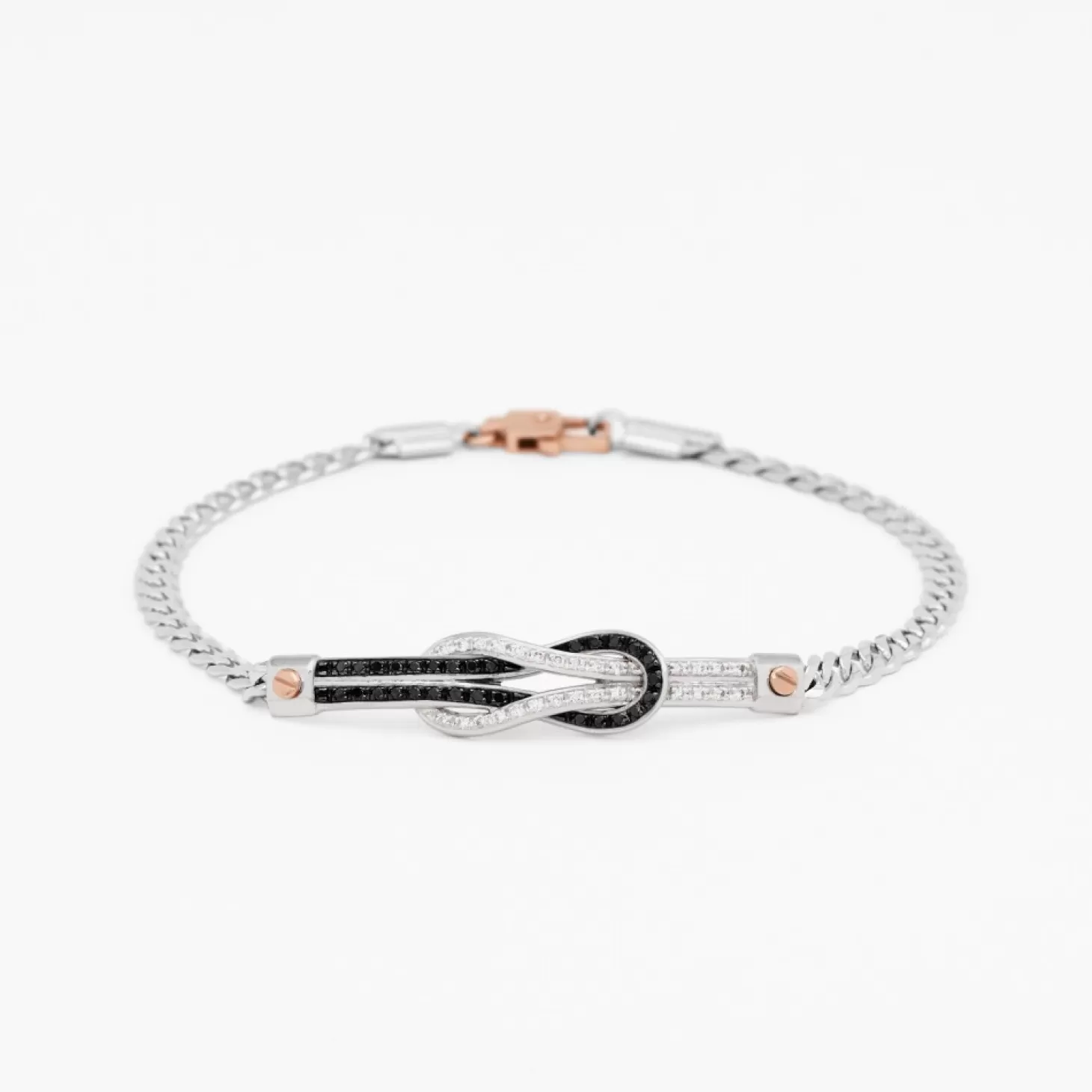 Zancan Gioielli Braccialezancan In Oro Bianco Con Diamanti.> Bracciali