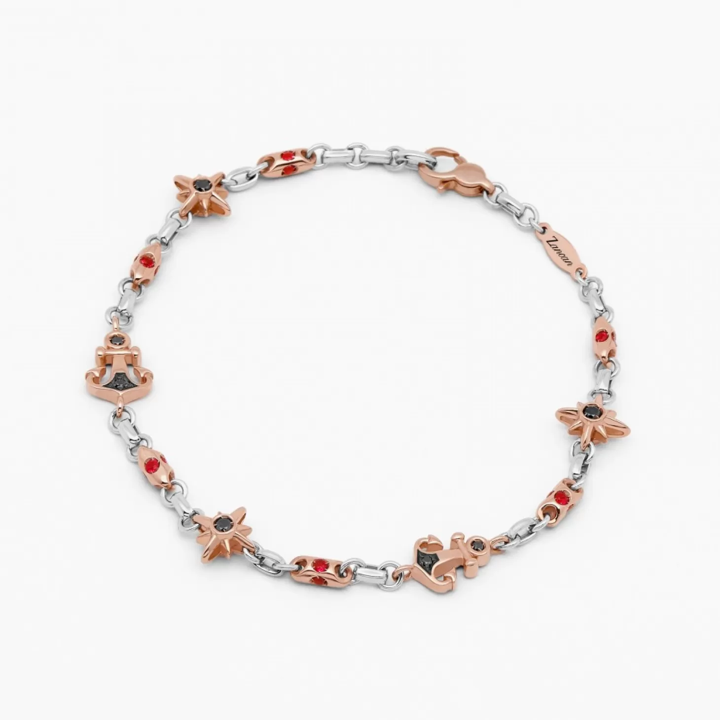 Zancan Gioielli Braccialezancan In Oro Bianco Con Diamanti E Pietre Preziose.> Bracciali