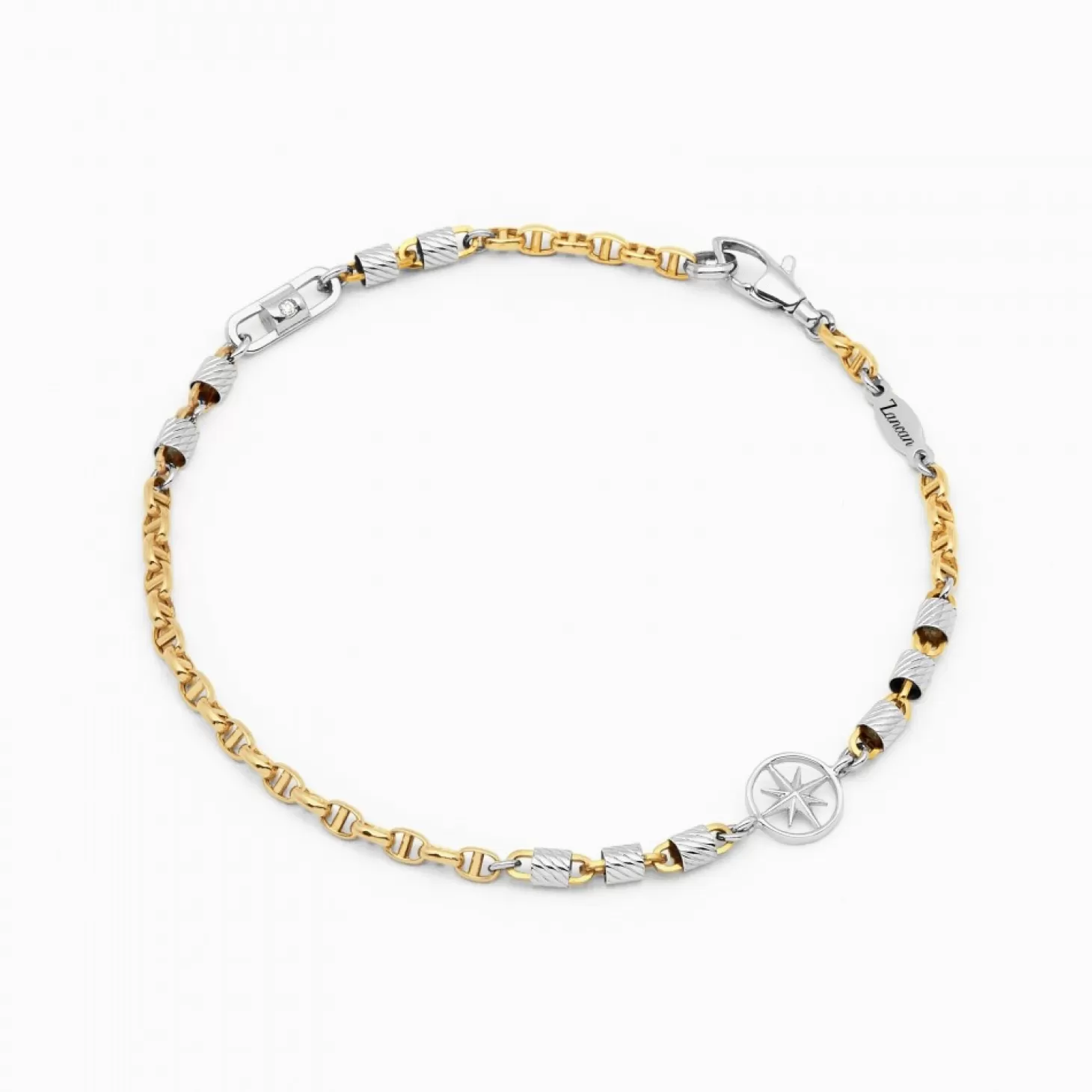 Zancan Gioielli Braccialezancan In Oro Giallo E Rosa Dei Venti> Bracciali