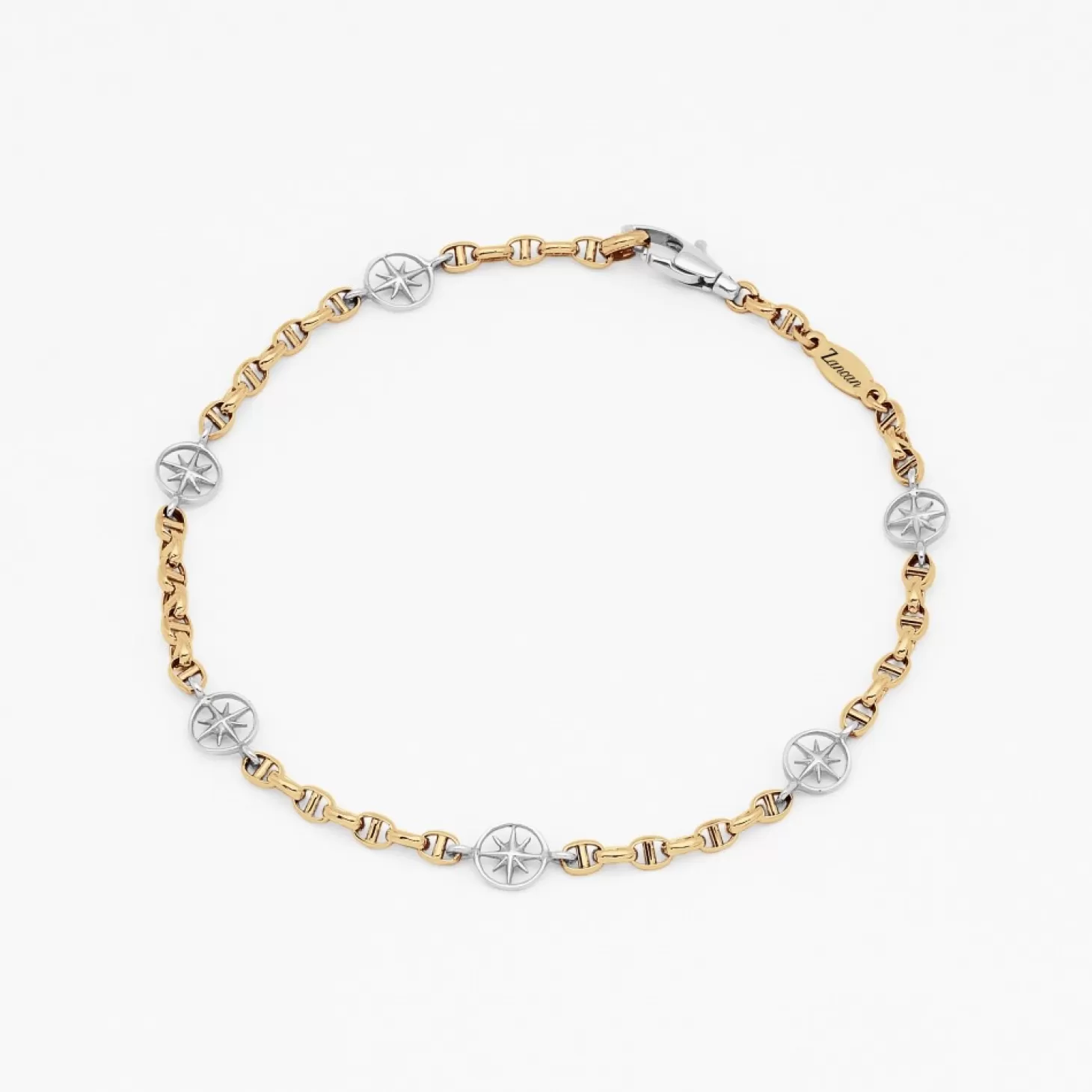 Zancan Gioielli Braccialezancan In Oro Giallo E Rosa Dei Venti> Bracciali