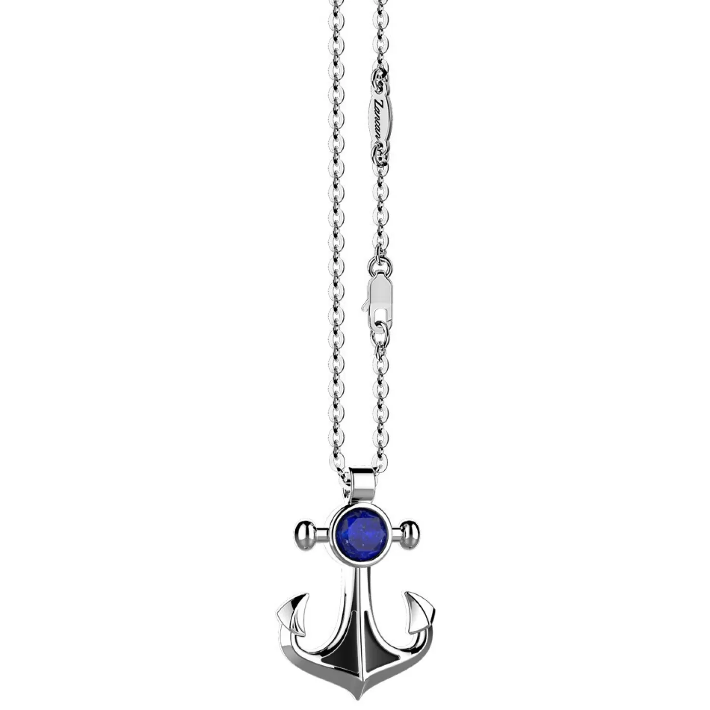 Zancan Gioielli Collana Con Pendente Ad Ancora Con Lapis Naturale> Collane