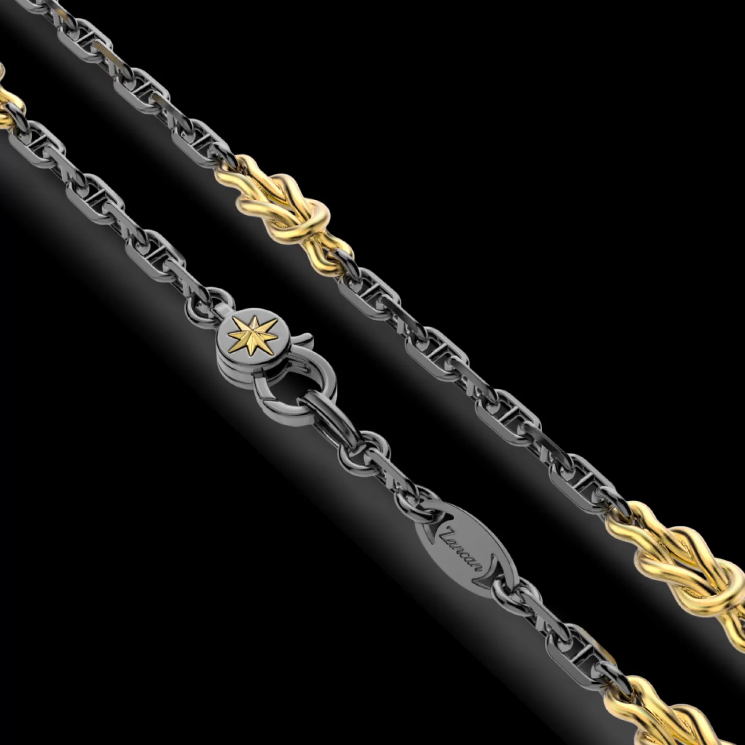 Zancan Gioielli Collana In Argento Con Nodi Marini.> Collane